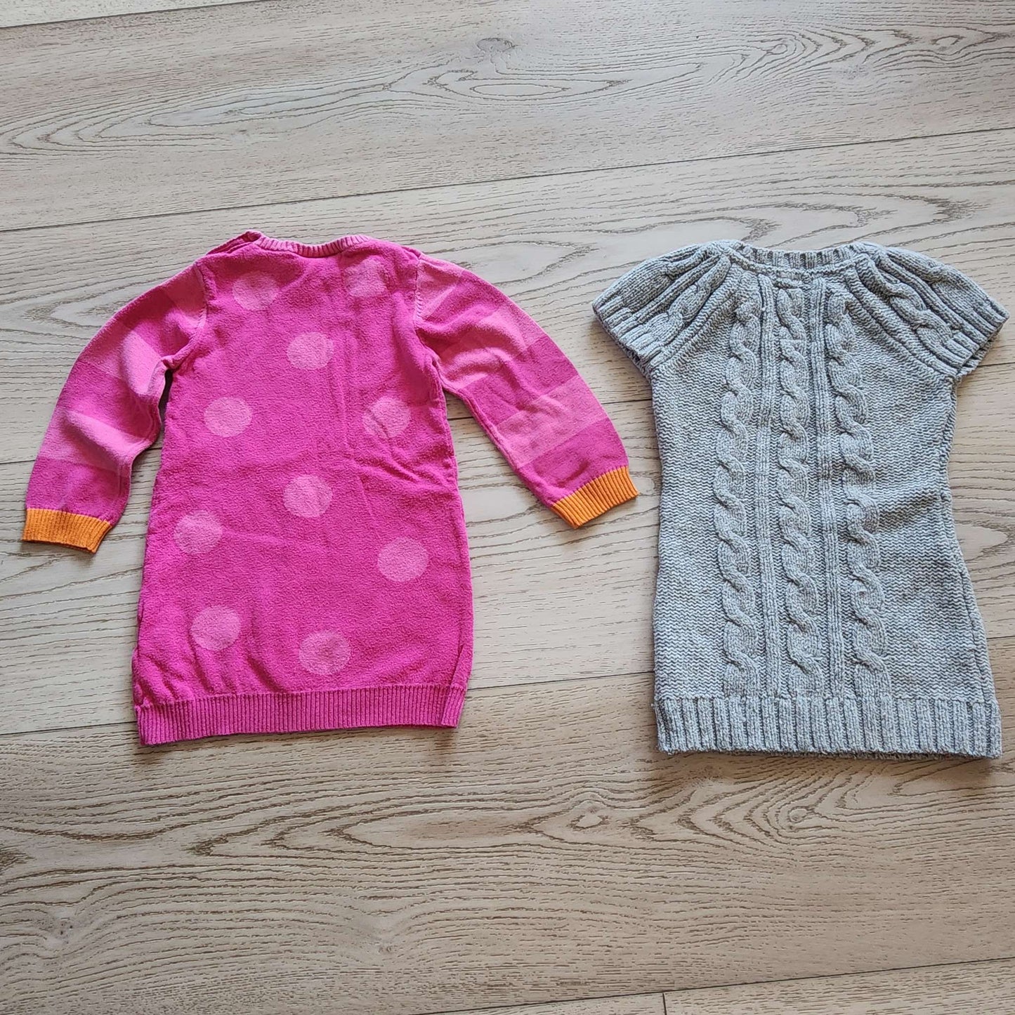 24 M/2T sweater dresses & tights , Kids 2T