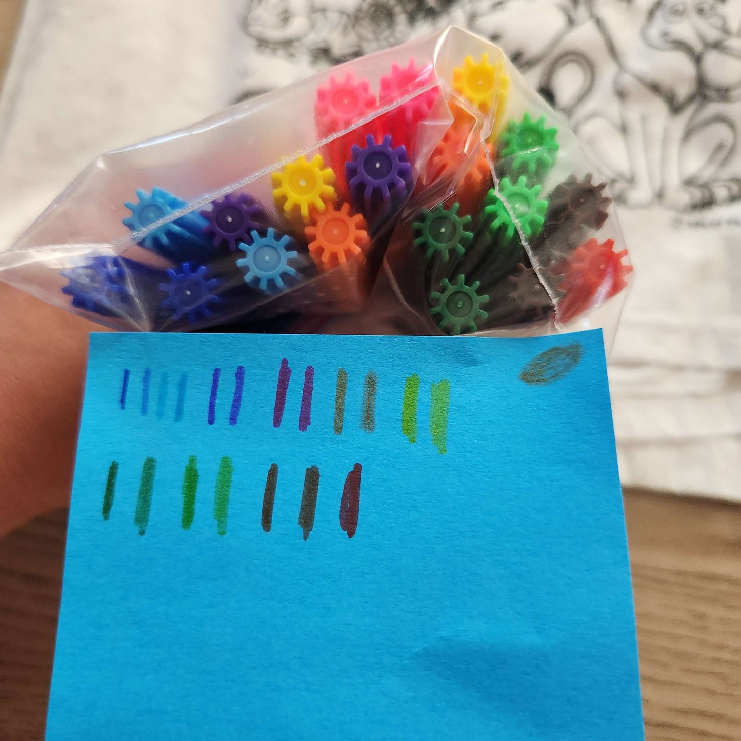 Coloring t-shirts