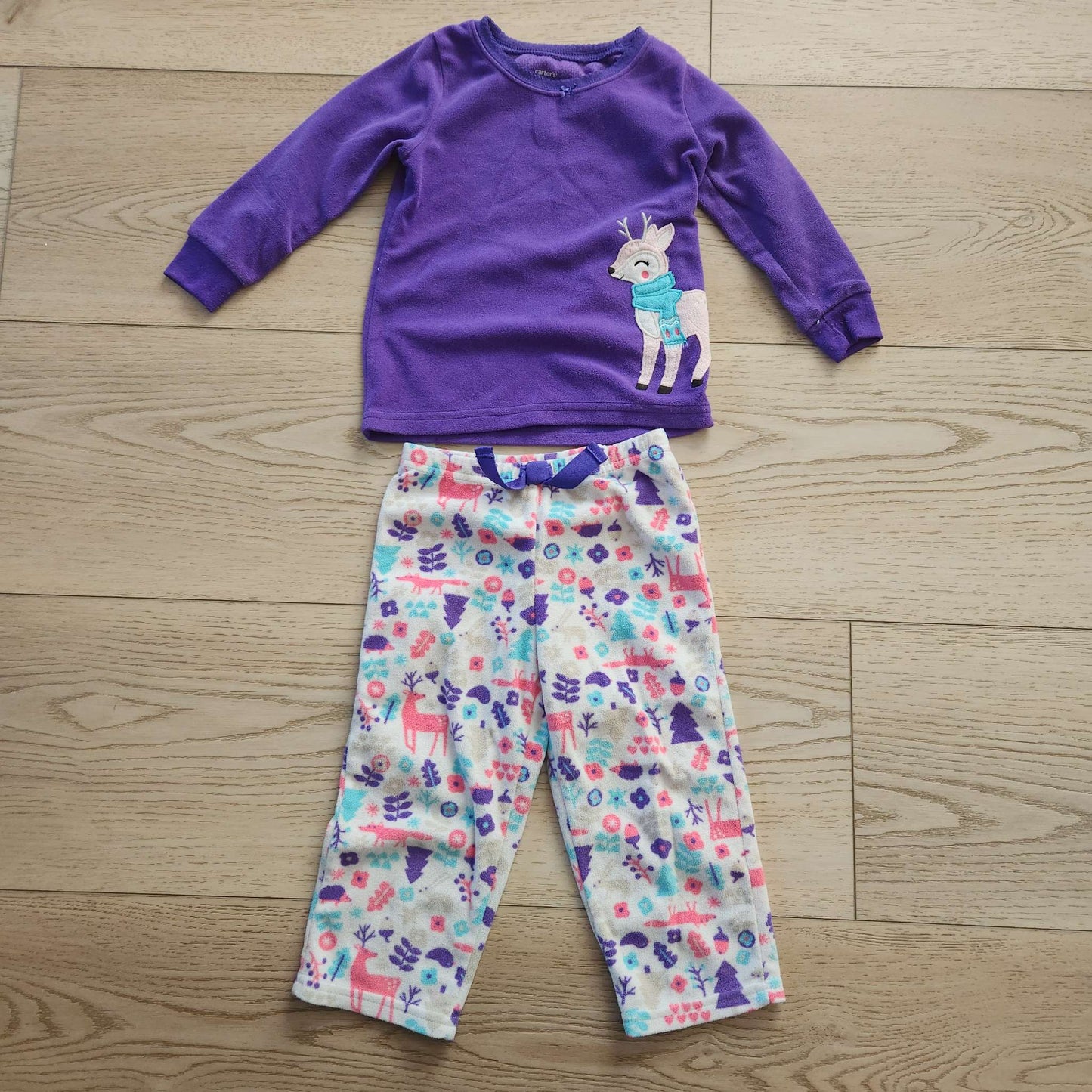 2T girls Winter/Christmas PJs, Kids 2T