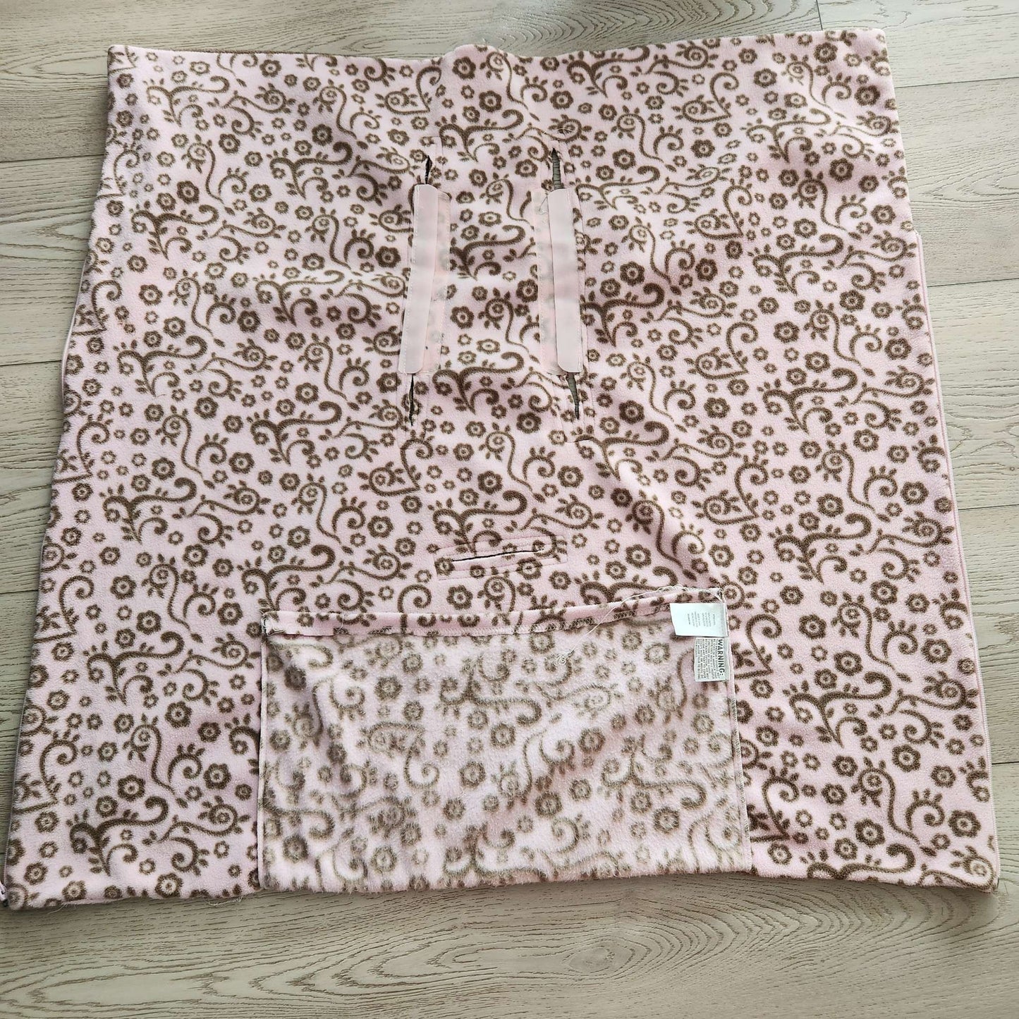 Stroller fleece liner, pink