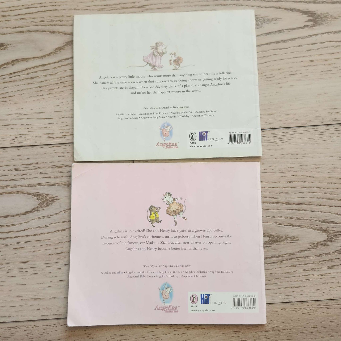 Angelina Ballerina books