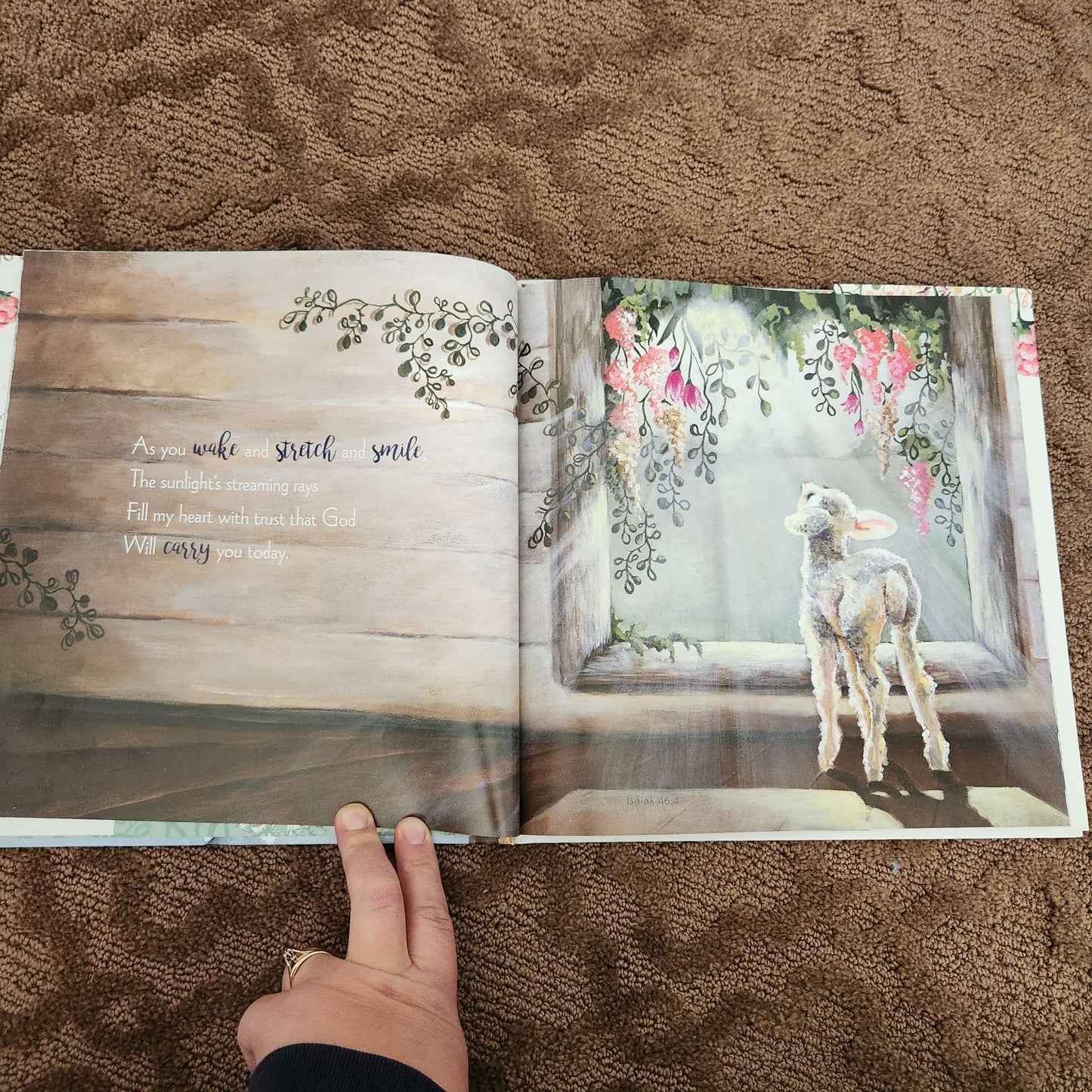 Christian children's book, morning blessings book