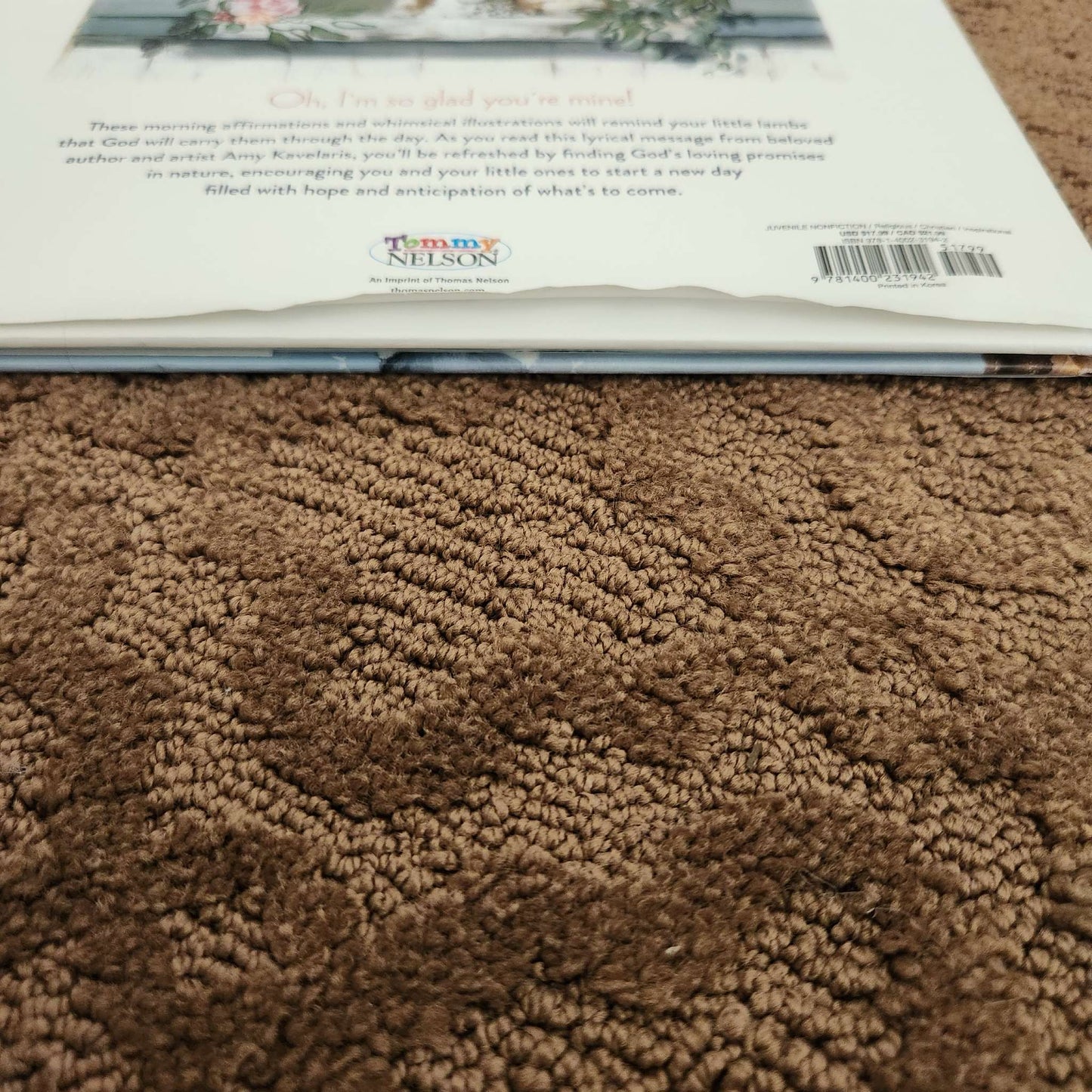 Christian children's book, morning blessings book