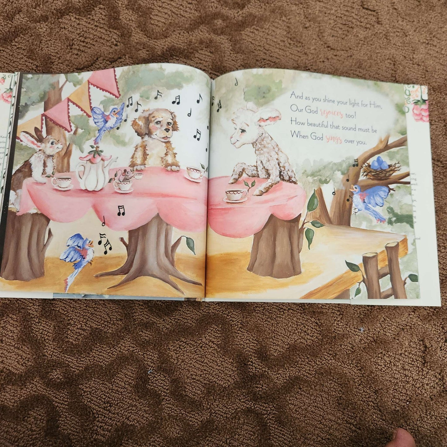 Christian children's book, morning blessings book