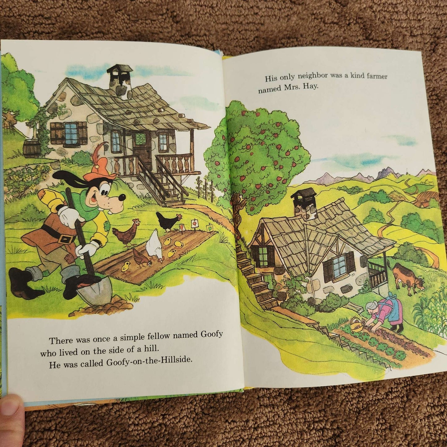 Vintage Mickey & friends books, 3 books