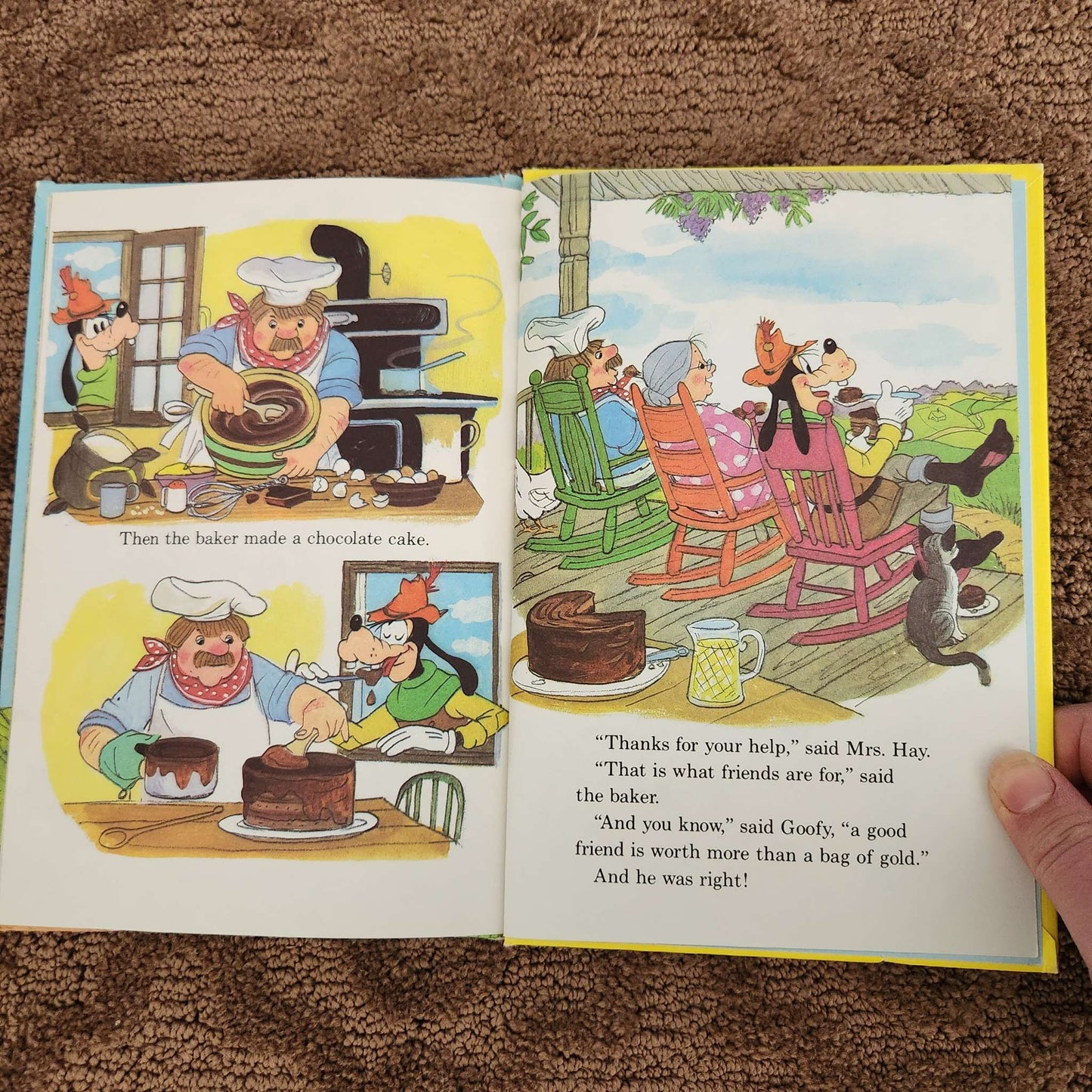 Vintage Mickey & friends books, 3 books