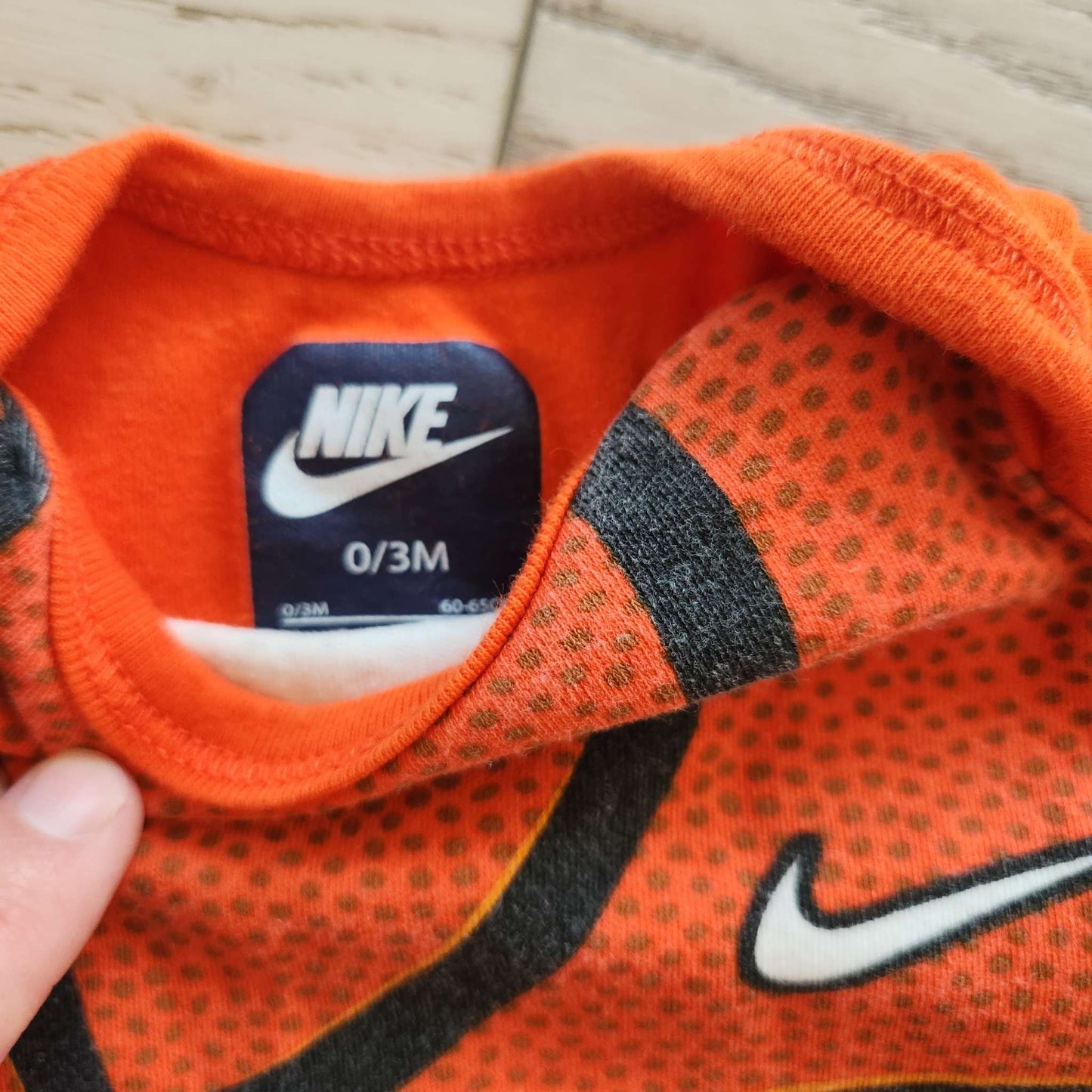 0-3 month basketball onsie, Kids 3 Month (0-3M)