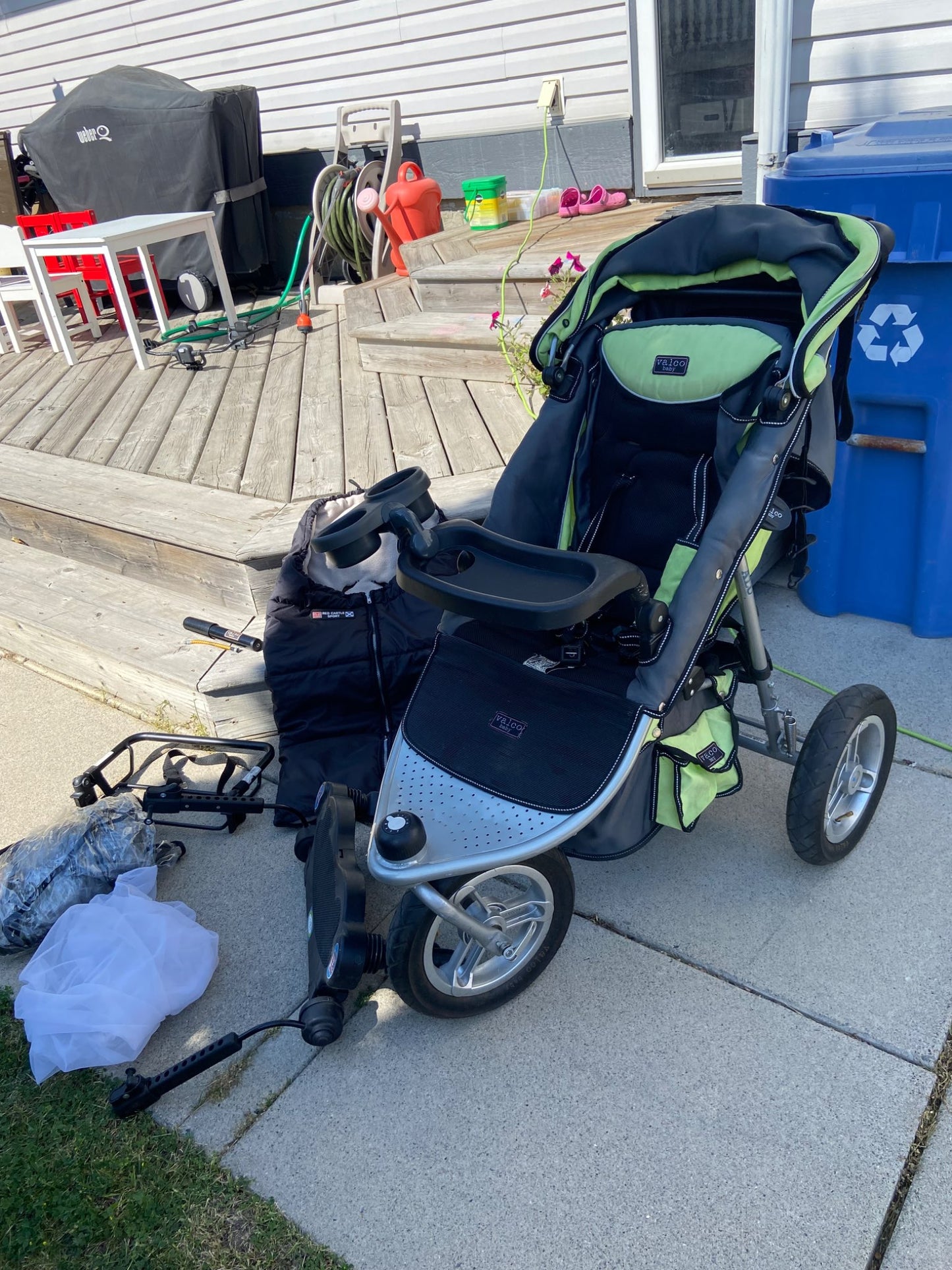 Valco Baby Runabout Tri-Mode Jogging Stroller