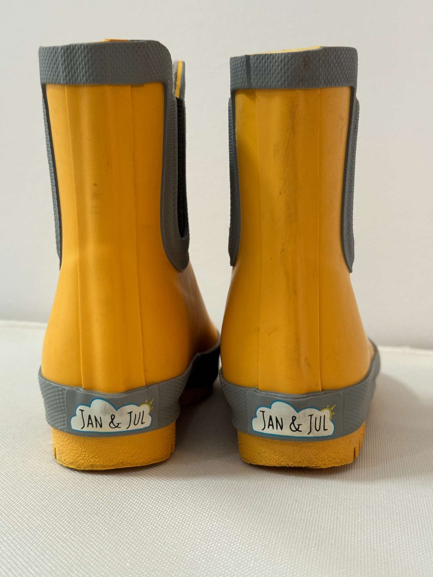 Jan & Jul Yellow Rain Boots Size 5 (MSRP 53.99), Shoes 5 (Walkers:12-24 mth)