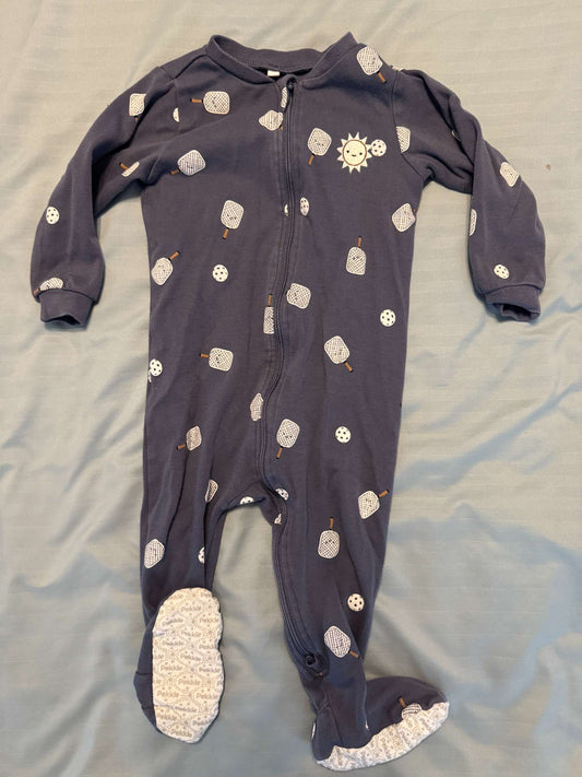 4-Pack Pekkle Footed Pajamas 18M (MSRP $35), Kids 18 Month (12-18M)
