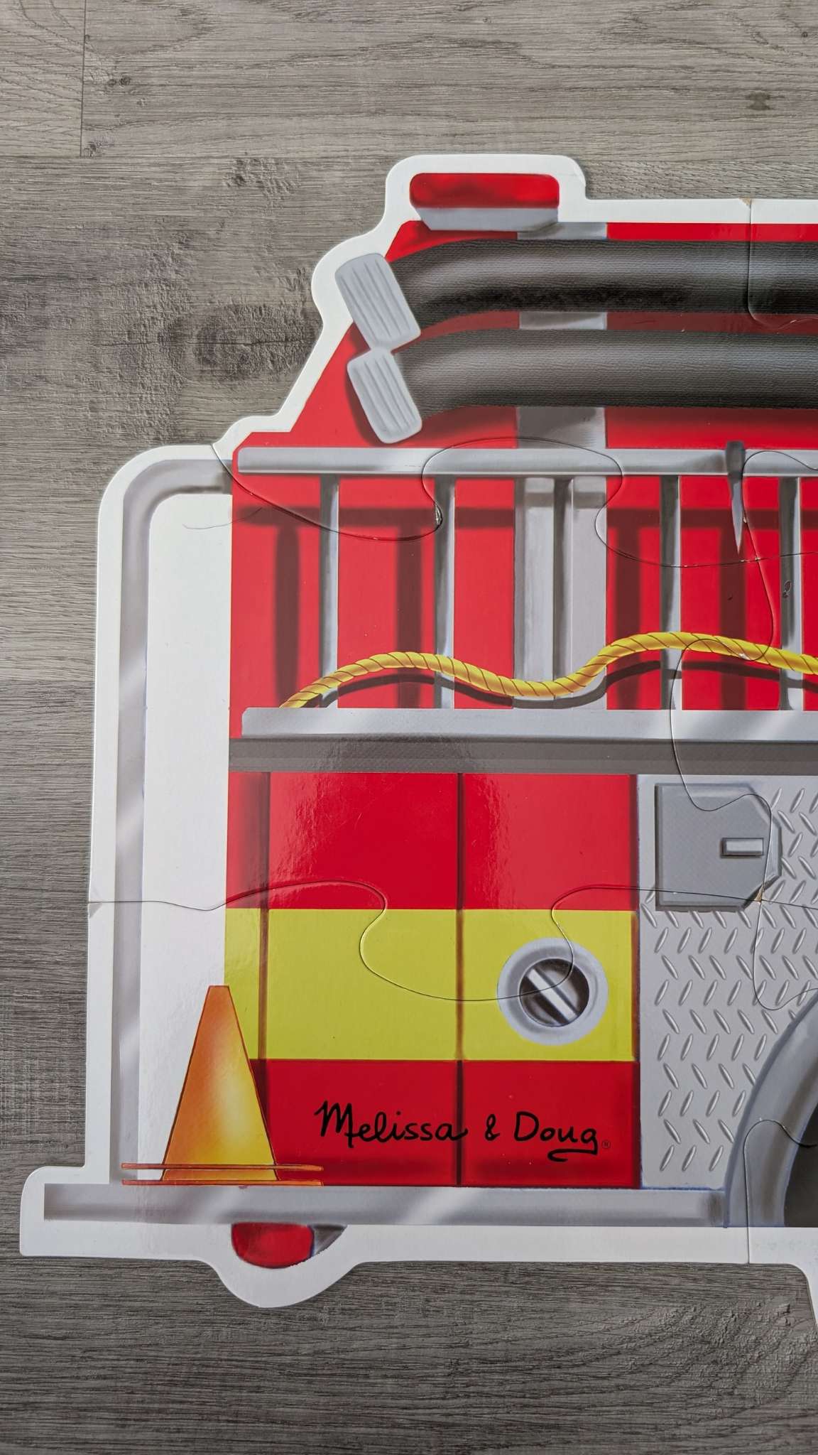 Melissa & Doug XL Firetruck Floor Puzzle