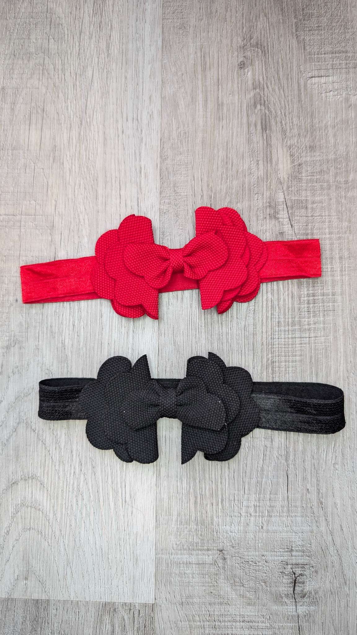 2pk Headbands 0-12m