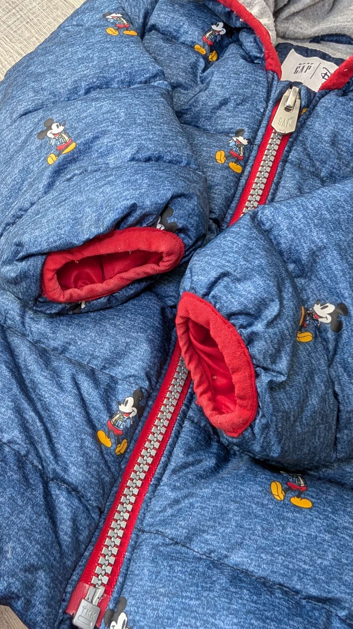 Down filled Baby GapxDisney Jacket+ Puffer Pant 12-18m, Kids 18 Month (12-18M)