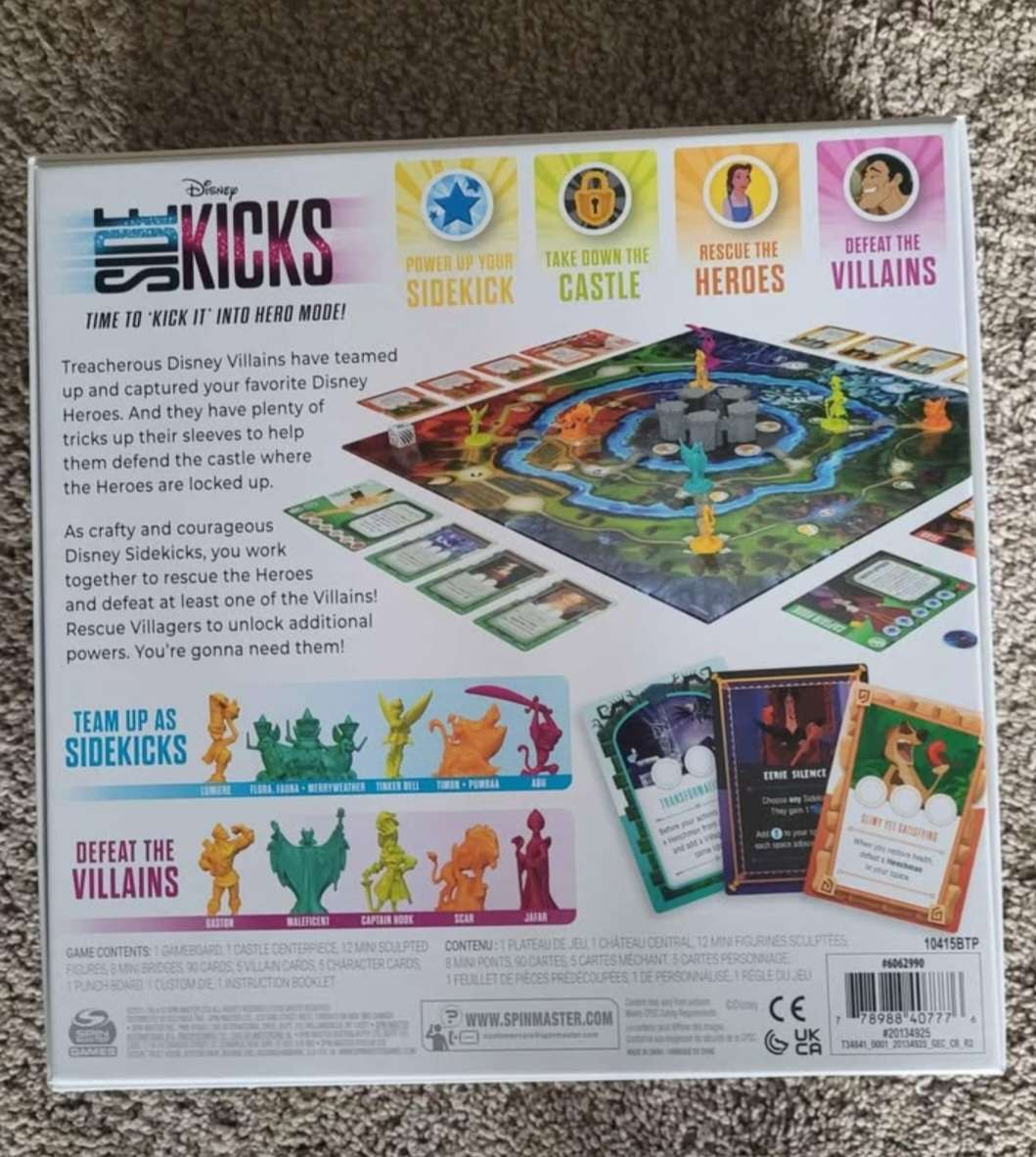 Disney sidekicks board game