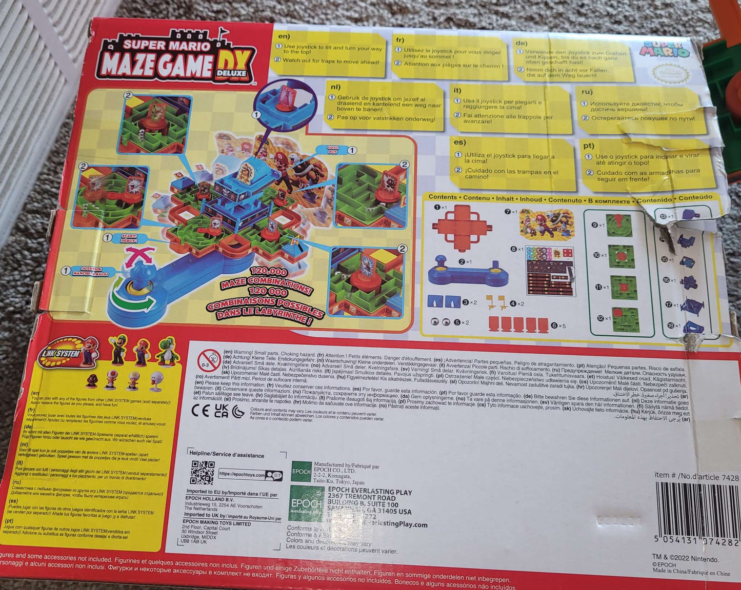 Mario Bros maze