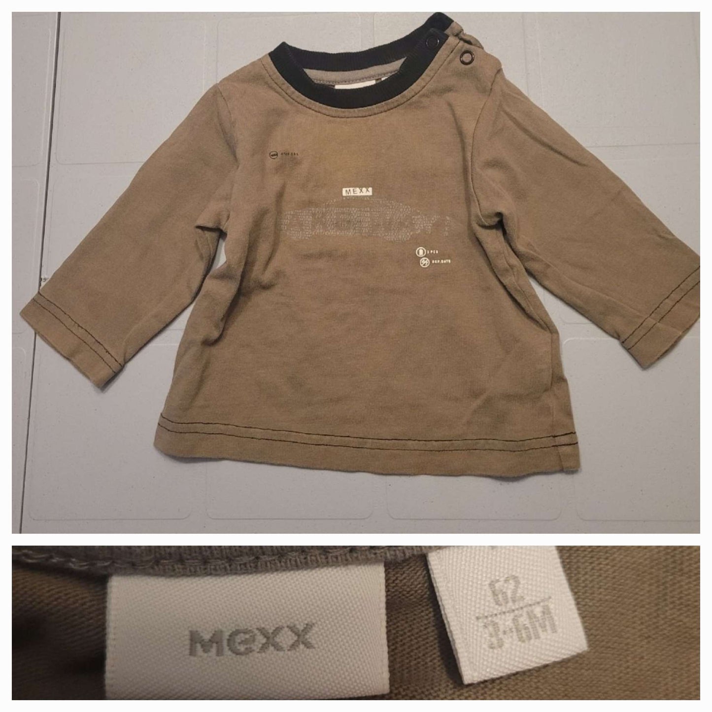 4 longs sleeves tshirt, Kids 3 Month (0-3M)