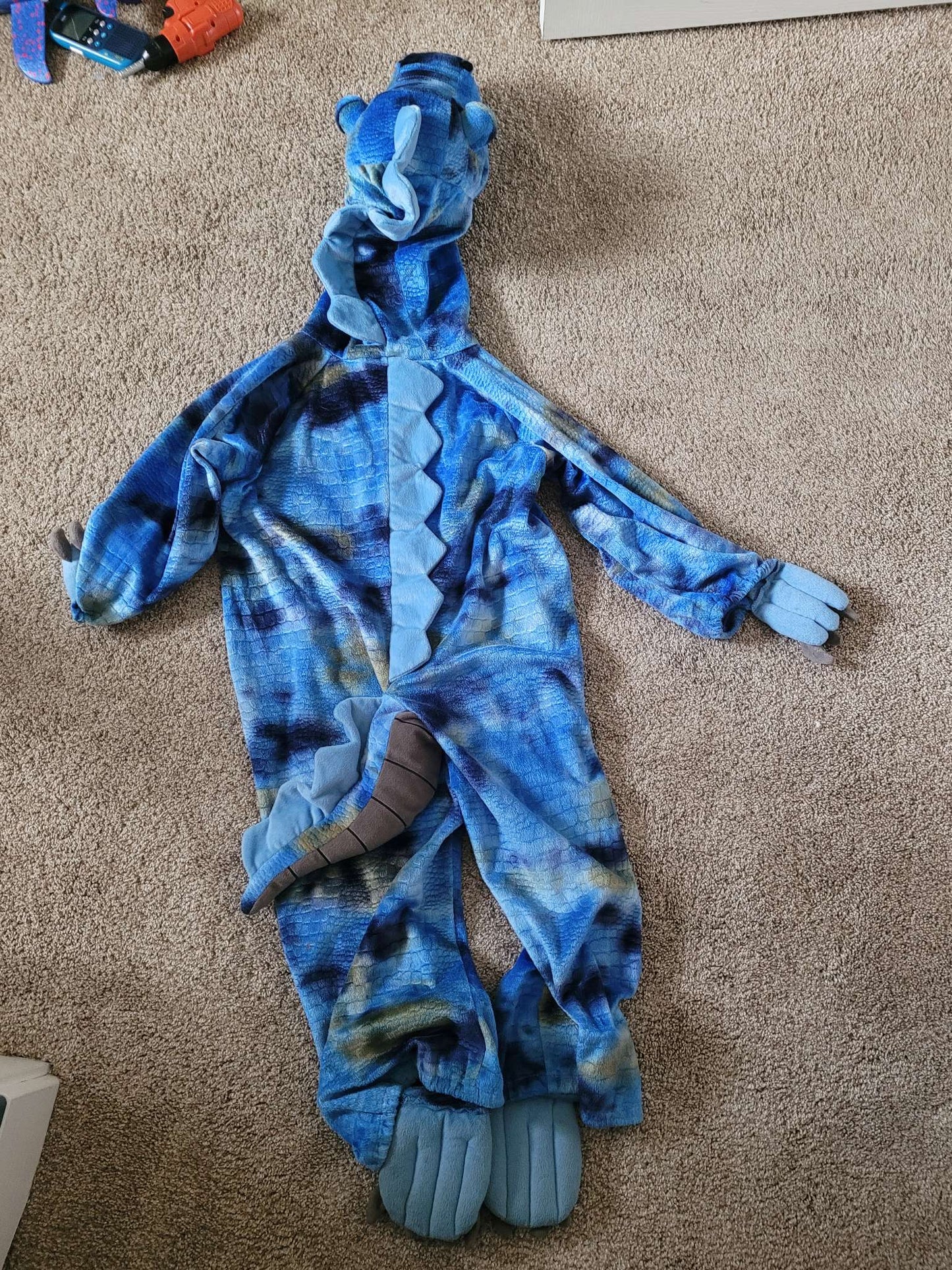 Blue dragon costume , Kids 6/6X (extra small)
