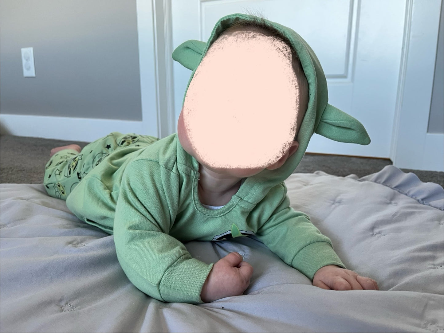Star Wars Grogu Outfit Set, Kids 6 Month (3-6M)