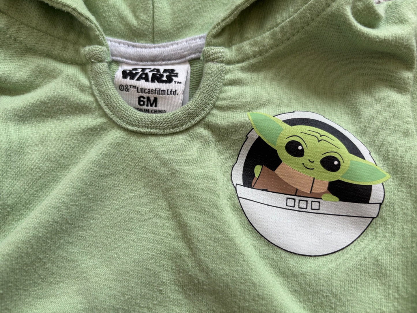 Star Wars Grogu Outfit Set, Kids 6 Month (3-6M)