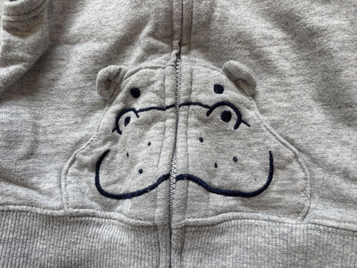 Hippo Vest Outfit, Kids 6 Month (3-6M)