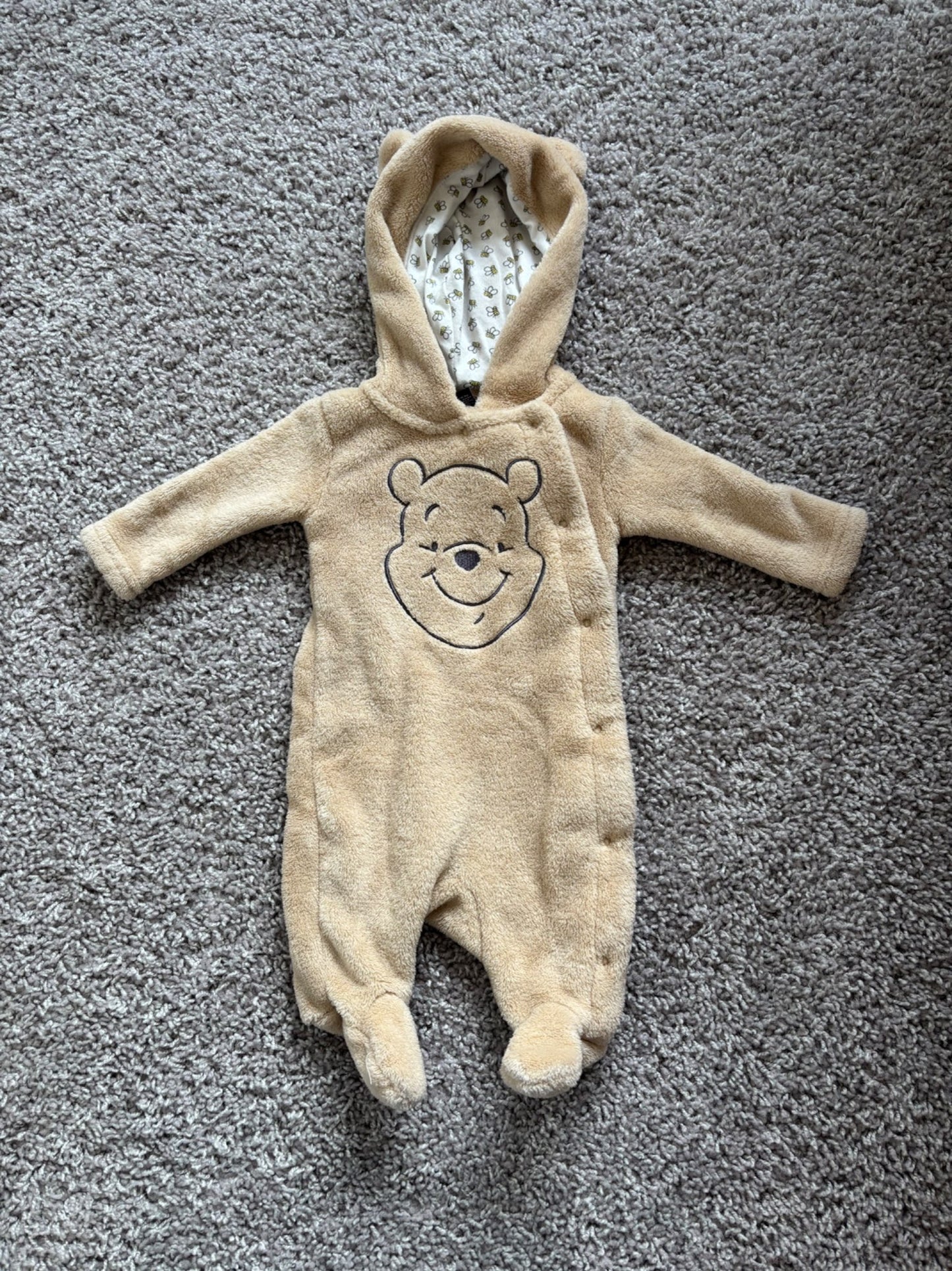 Winnie the Pooh Bunting Suit, Kids Newborn