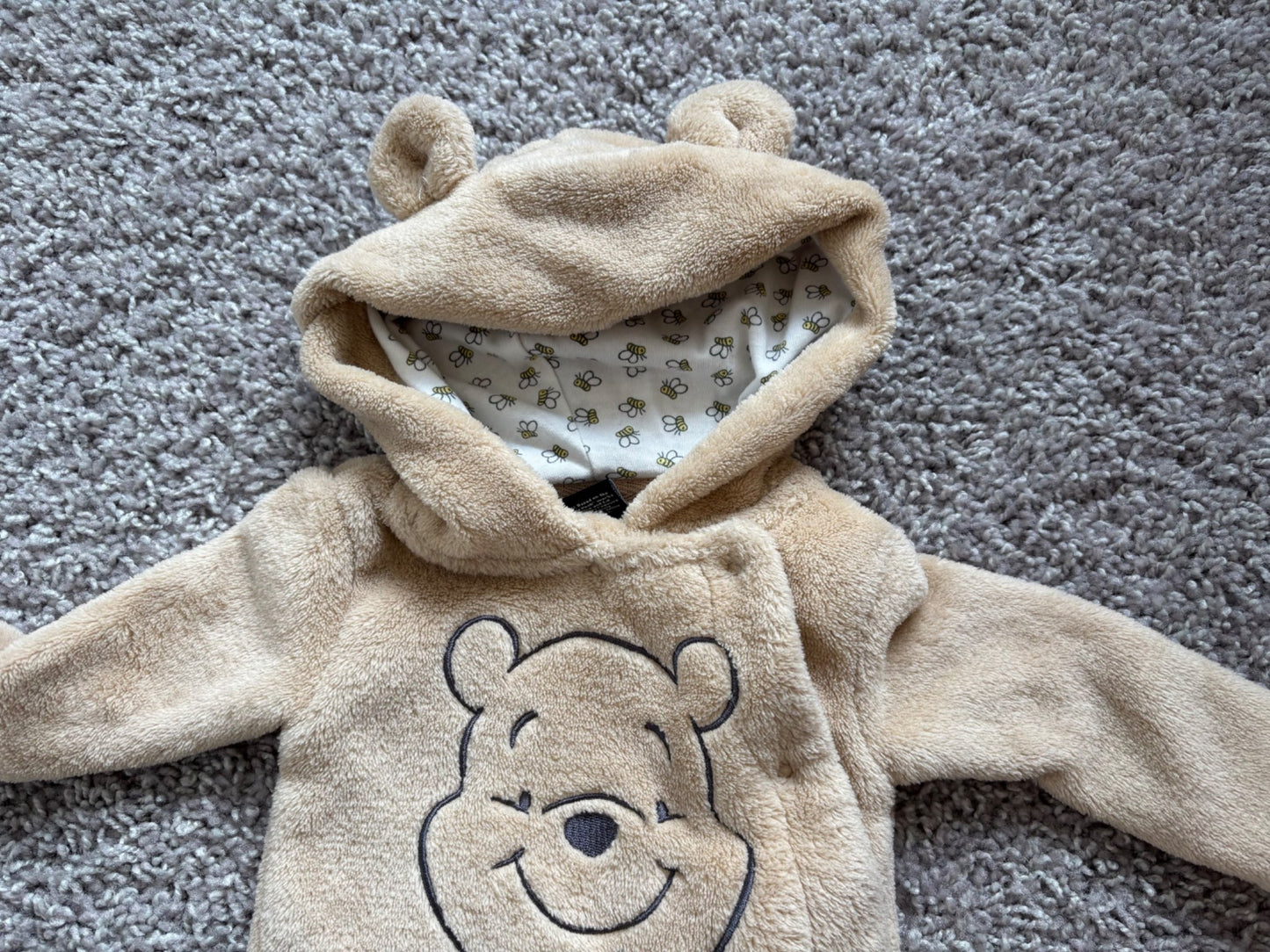Winnie the Pooh Bunting Suit, Kids Newborn