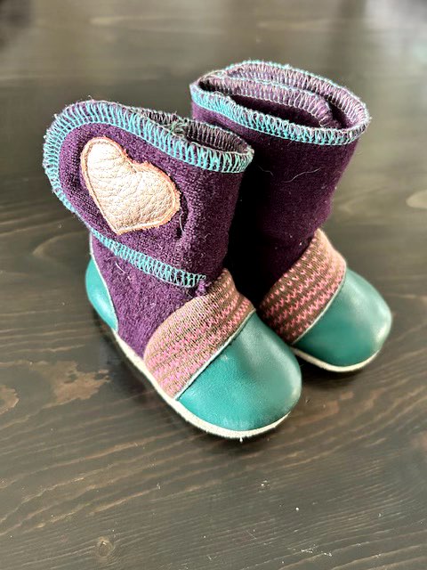 Nooks Felted Wool Booties size 5, Shoes 5 (Walkers:12-24 mth)