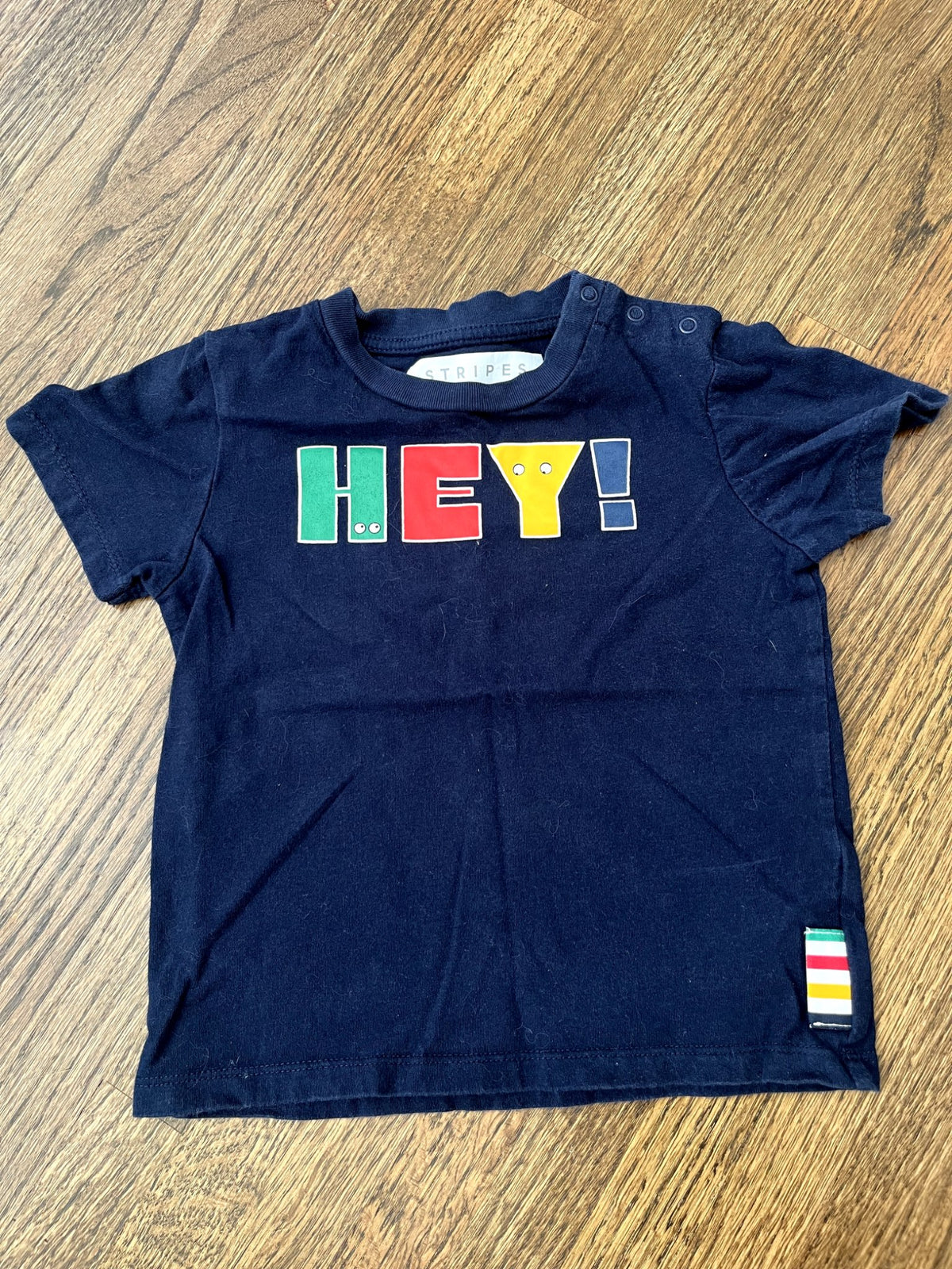 Stripes HBC T-Shirt VGUC 18-24M, Kids 24 Month (18-24M)