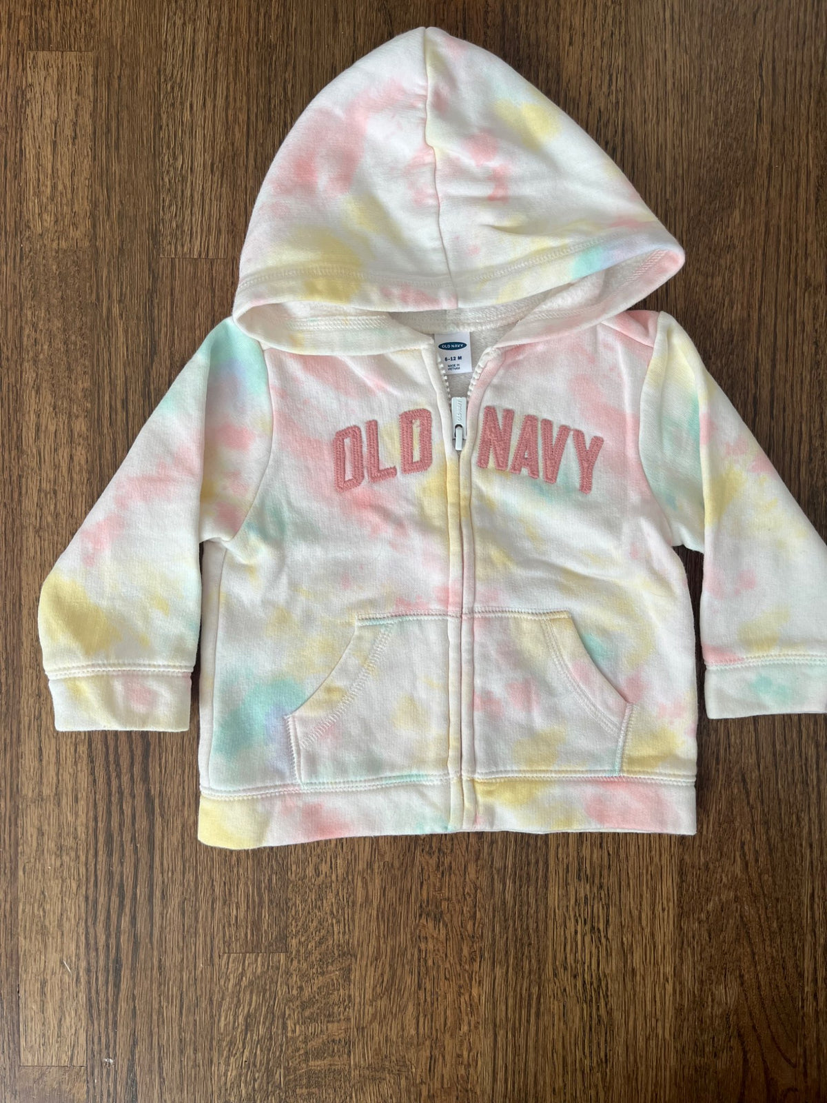 Old Navy Tie-Dye Hoodie VGUC 6-12M, Kids 9 Month (6-9M)