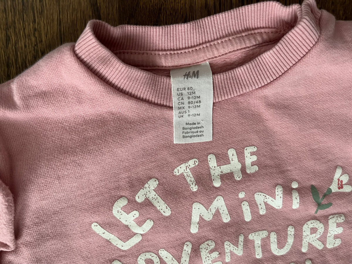 H&M Adventure Outfit 9-12M VGUC, Kids 12 Month (9-12M)