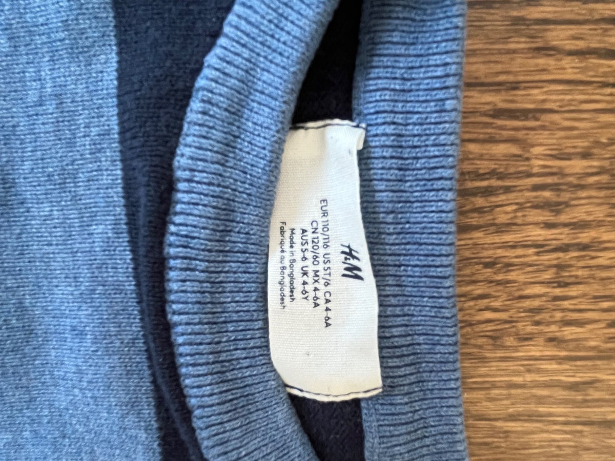 Striped H&M Sweater EUC 5T/6, Kids 5/5T