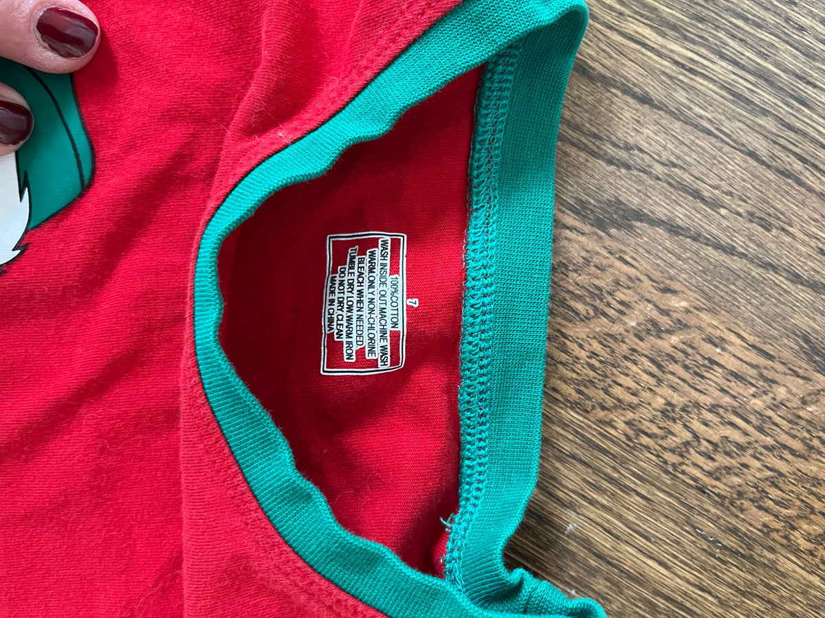 Holiday Dino Pyjamas Size 7 VGUC, Kids 7