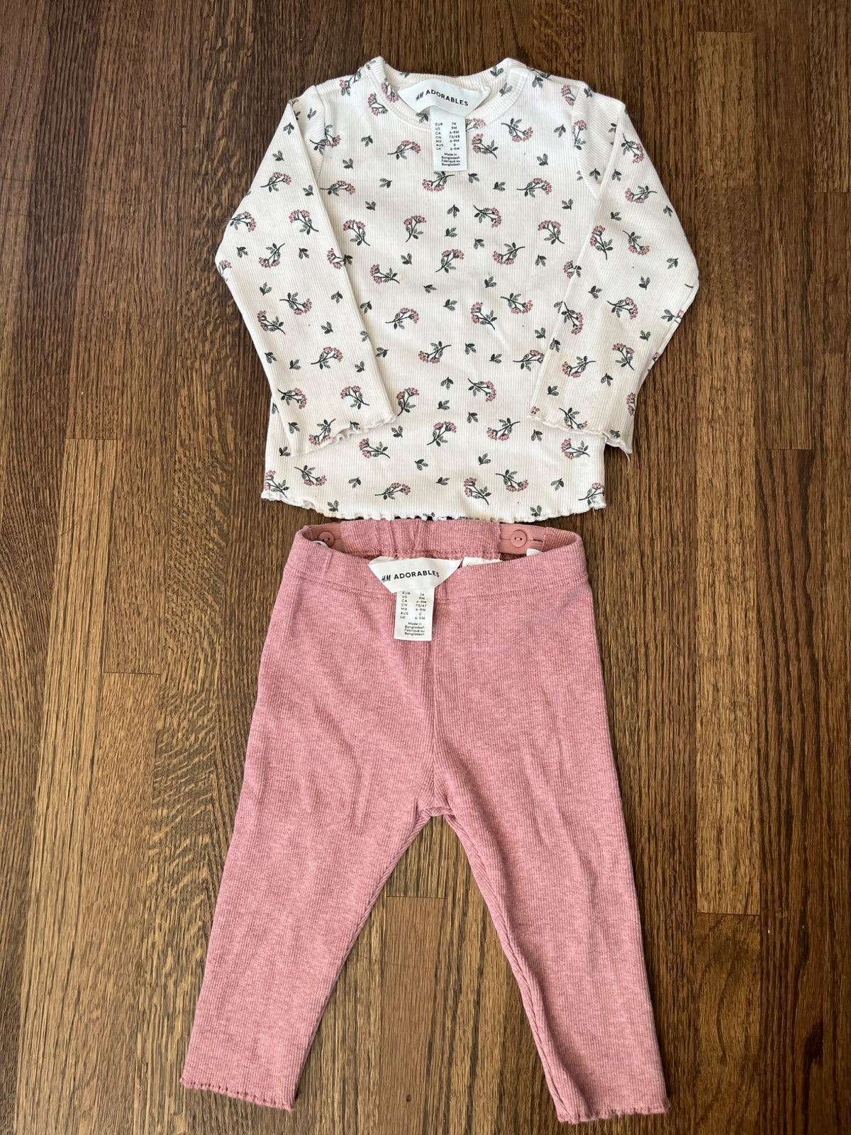 H&M Outfit 6-9M VGUC, Kids 9 Month (6-9M)