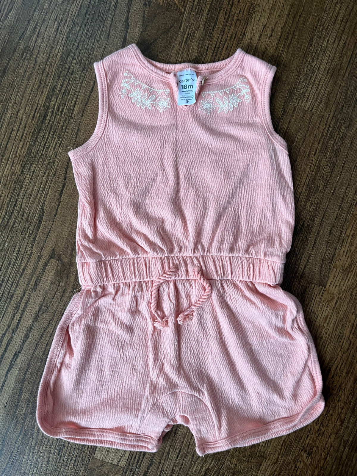 Carter’s Pink Romper EUC 18M, Kids 18 Month (12-18M)