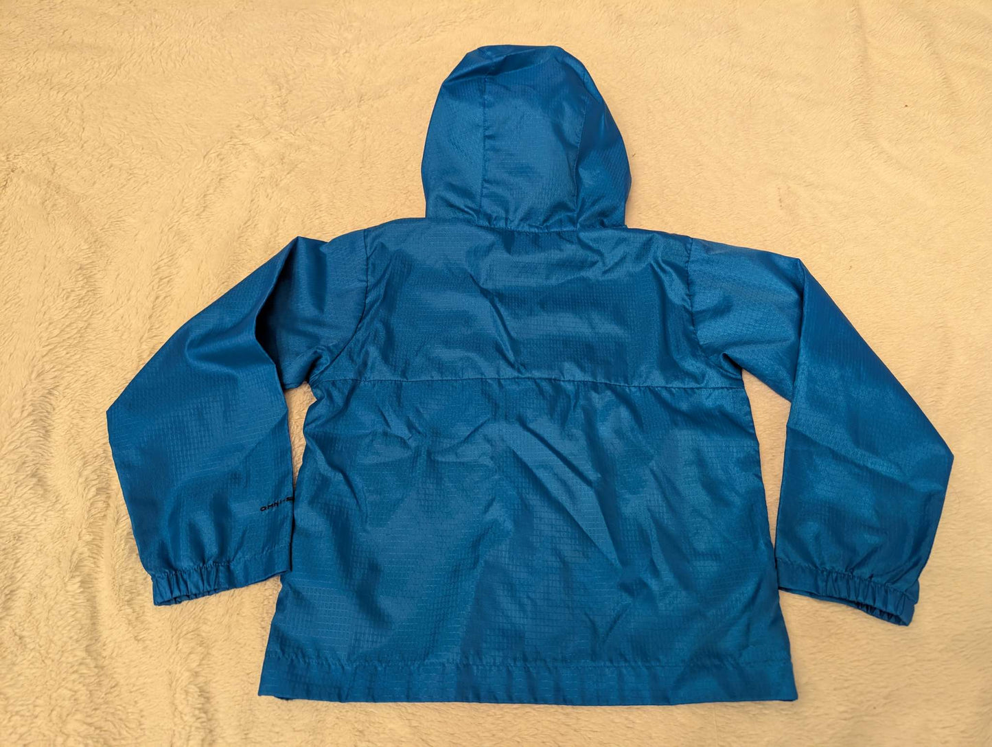 Columbia Boys Blue Rain Jacket - Size XS ( 4/5), Kids 5/5T (extra small)