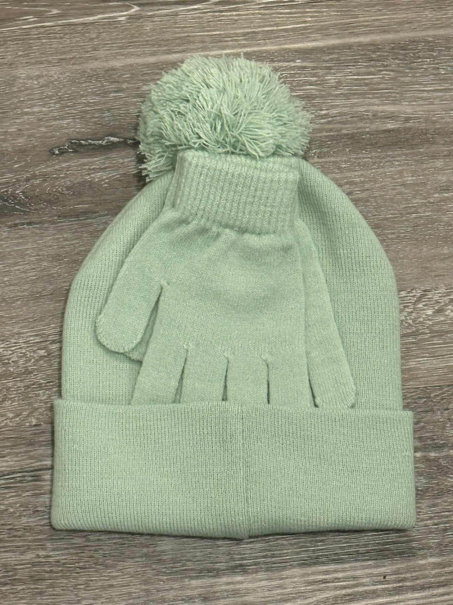 Wicked Mint Green Elphaba Hat & Gloves set. NEW. (B)