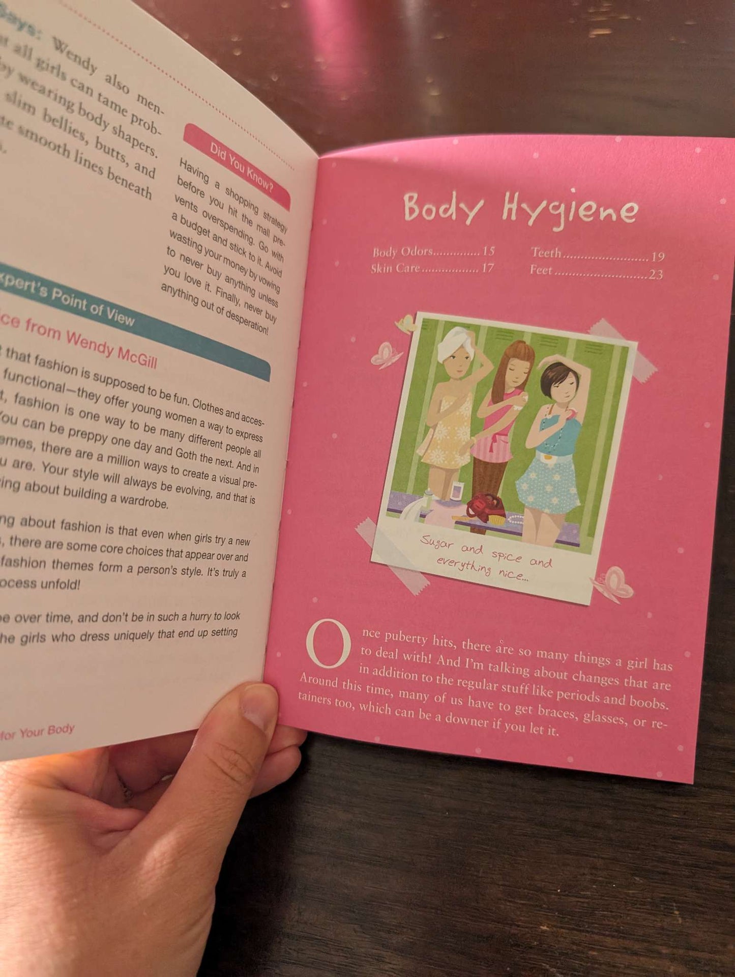 Girls Guide to Caring for your body
