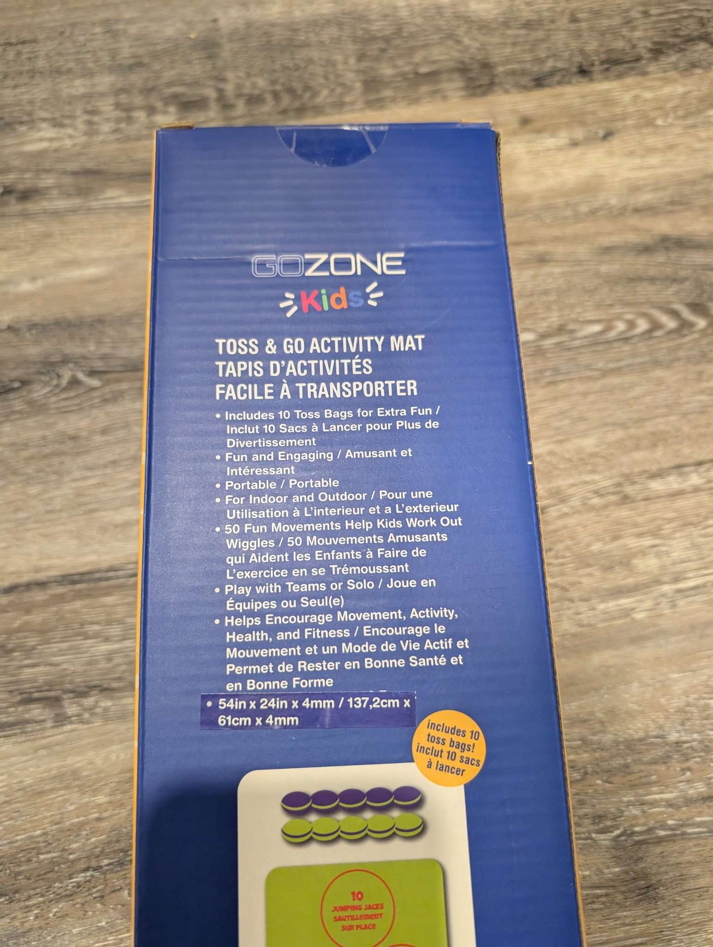 Gozone Kids - Toss & Go Activity Mat. New in box.