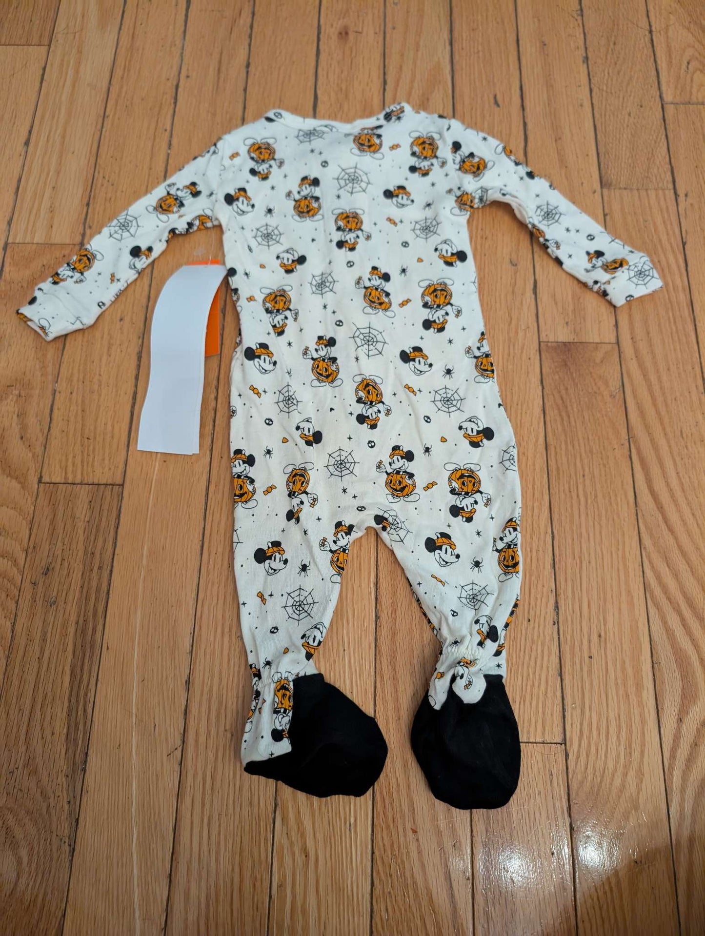 Halloween Disney Mickey Mouse Sleeper - New with tags. MSRP: $16 , Kids 3 Month (0-3M)