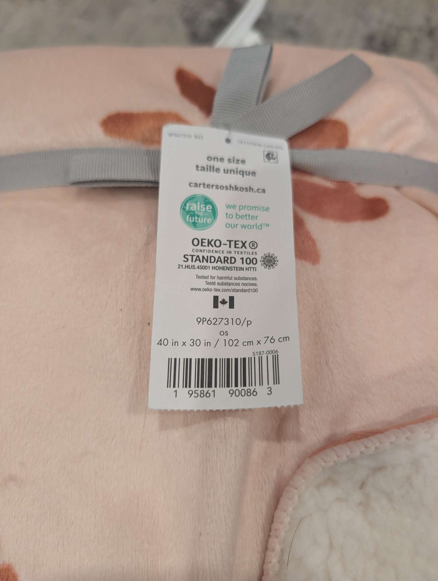 Carter's New with tags baby blanket