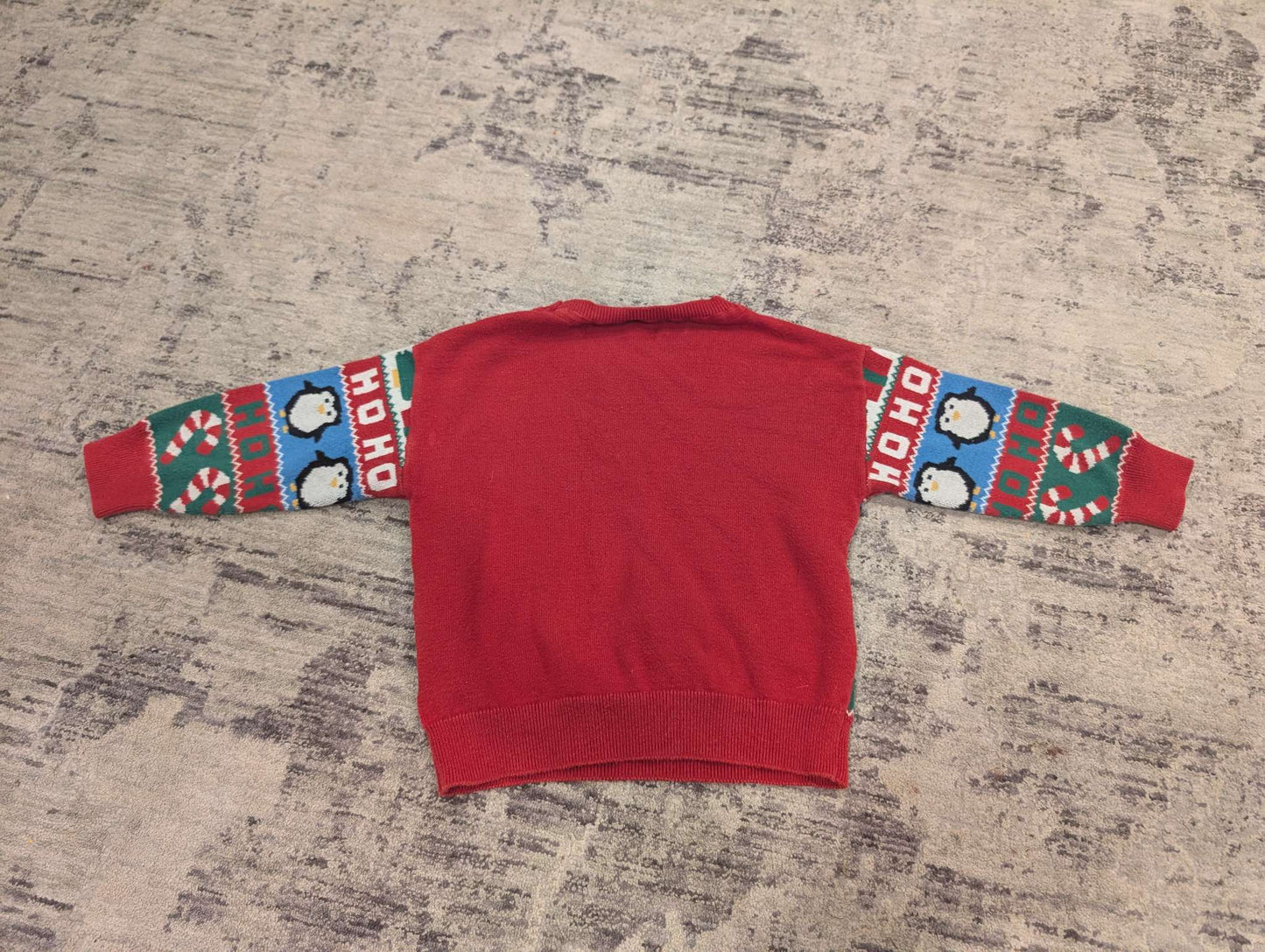 H&M 2T - Christmas Ho Ho Ho Penguin Sweater. , Kids 2T