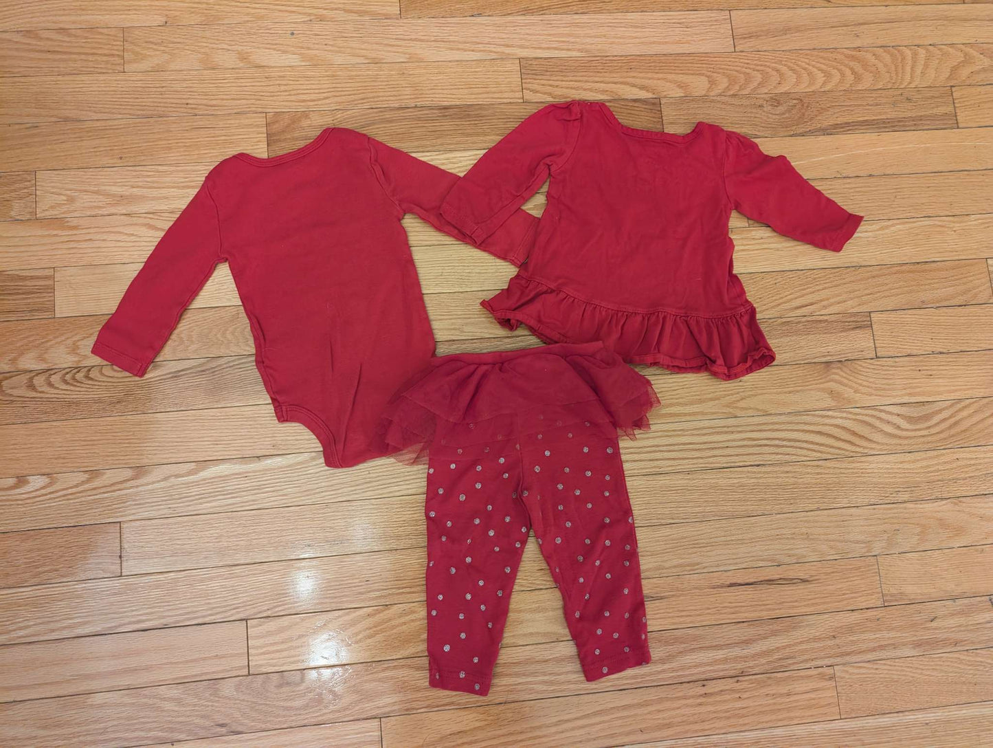 Girls 6-12 months Christmas Bundle, Kids 9 Month (6-9M)
