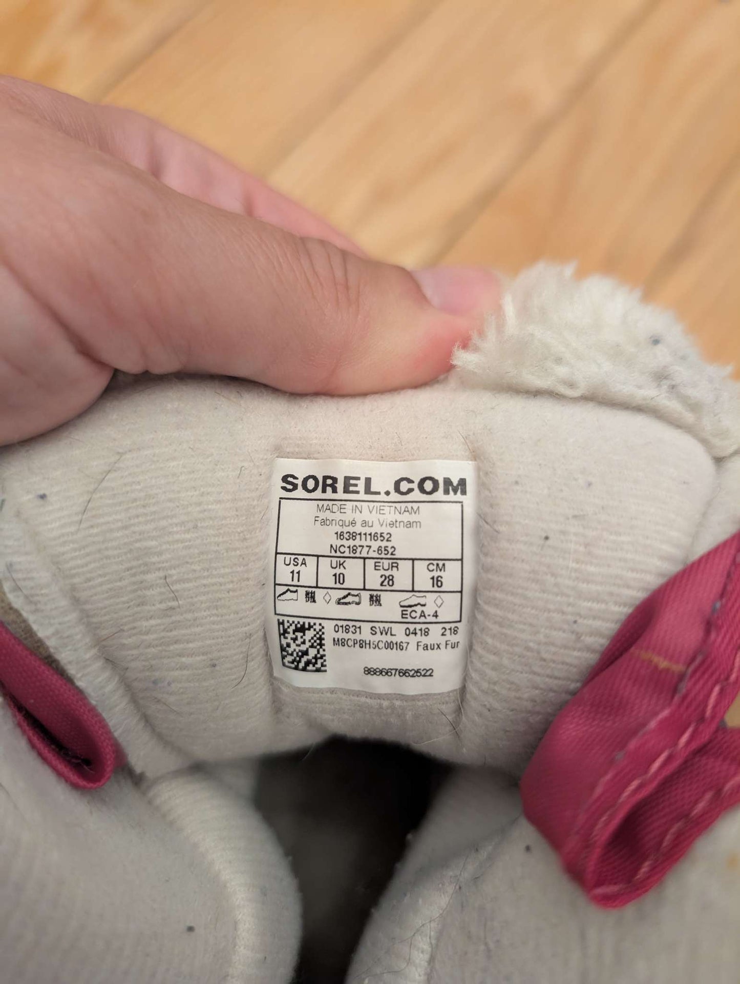 Girls Sorel Winter Boots - Size 11, Shoes 11 (Toddler:2-4yr)