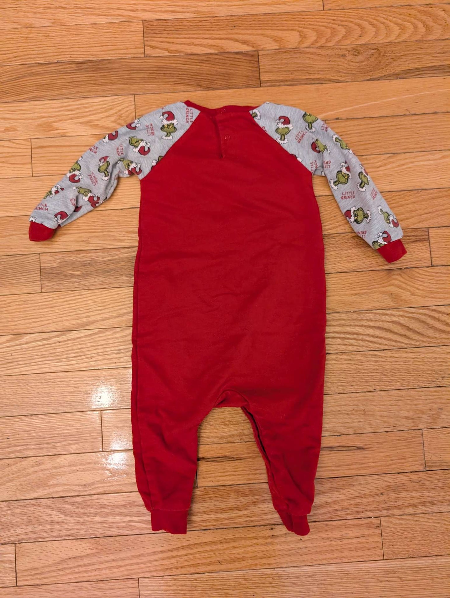 Christmas Grinch Romper - 18-24 months , Kids 24 Month (18-24M)