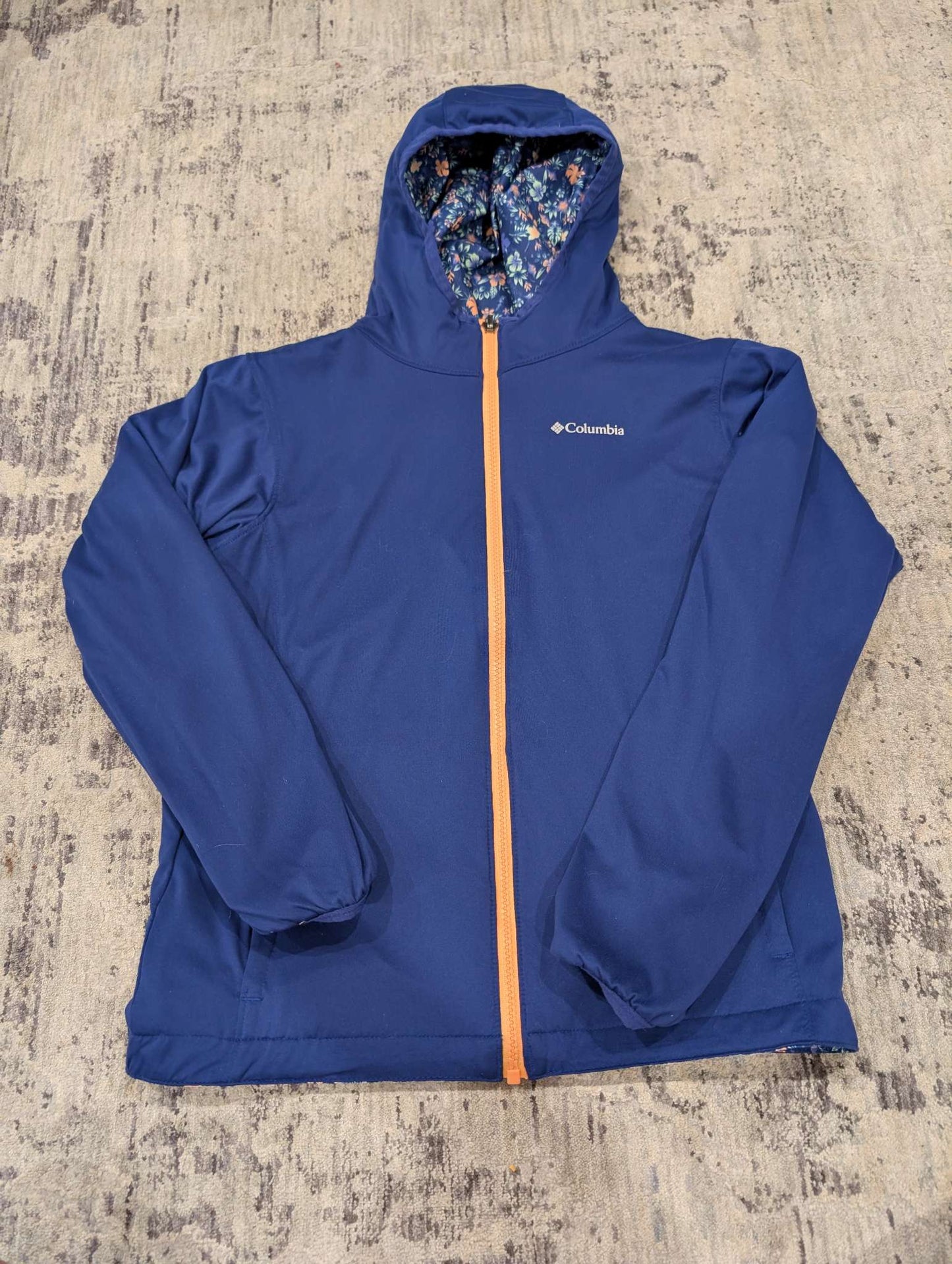 Columbia Reversible Light Jacket - 10/12, Kids 10 (medium)