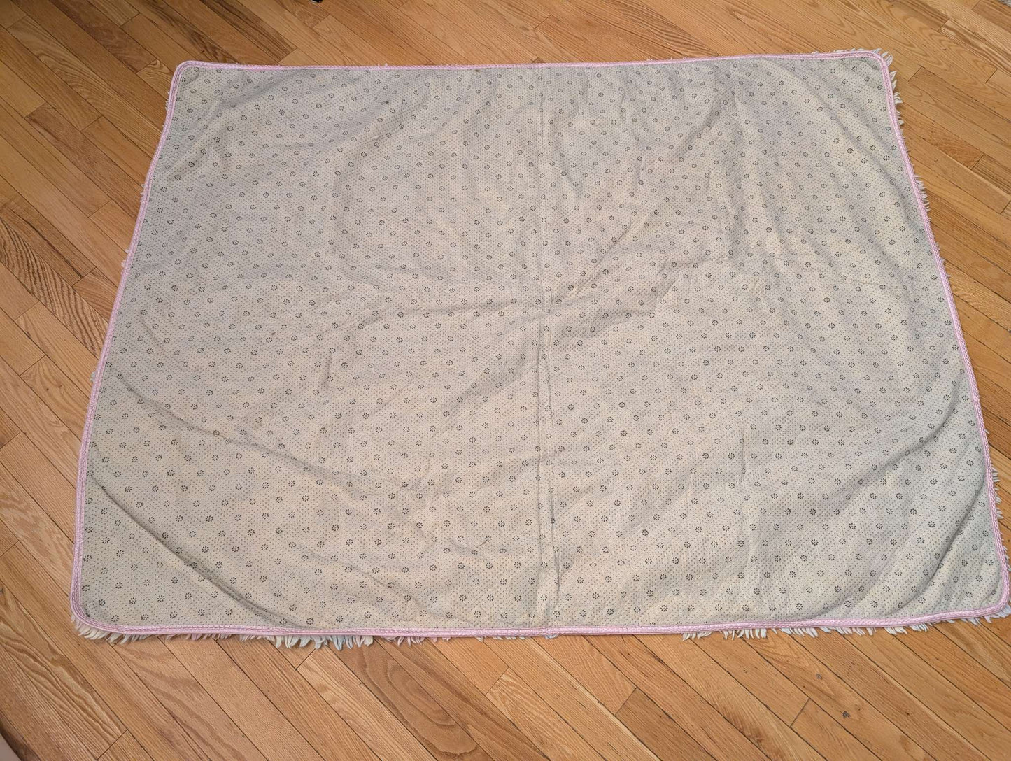 Rainbow Pastel Washable Rug - 5ft x 3ft 9''.