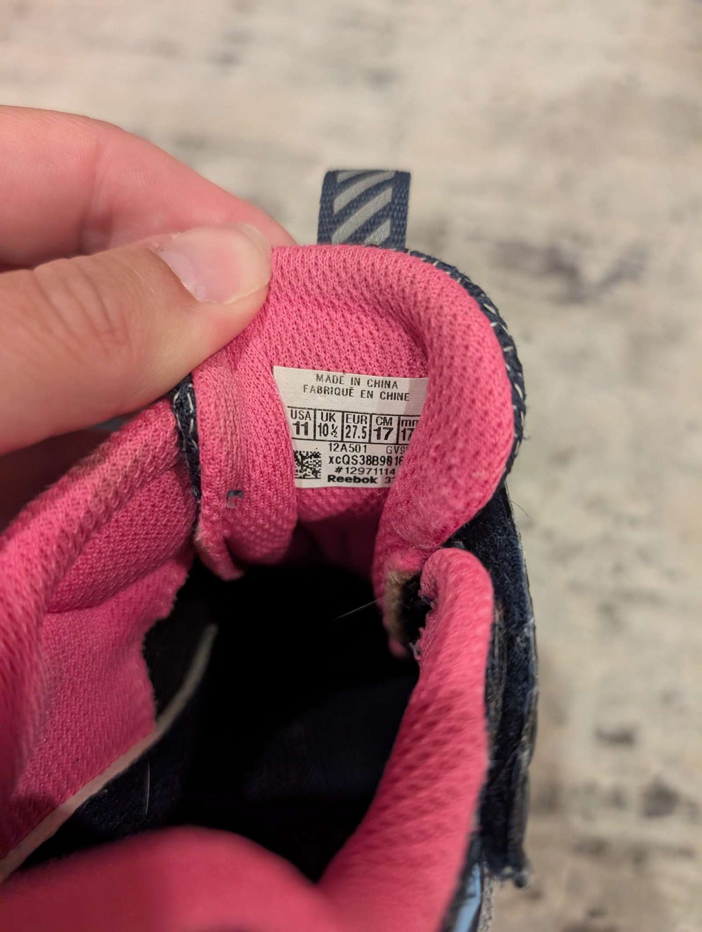 Girls Reebok Runners - Size 11. Original price $70, Shoes 11 (Toddler:2-4yr)