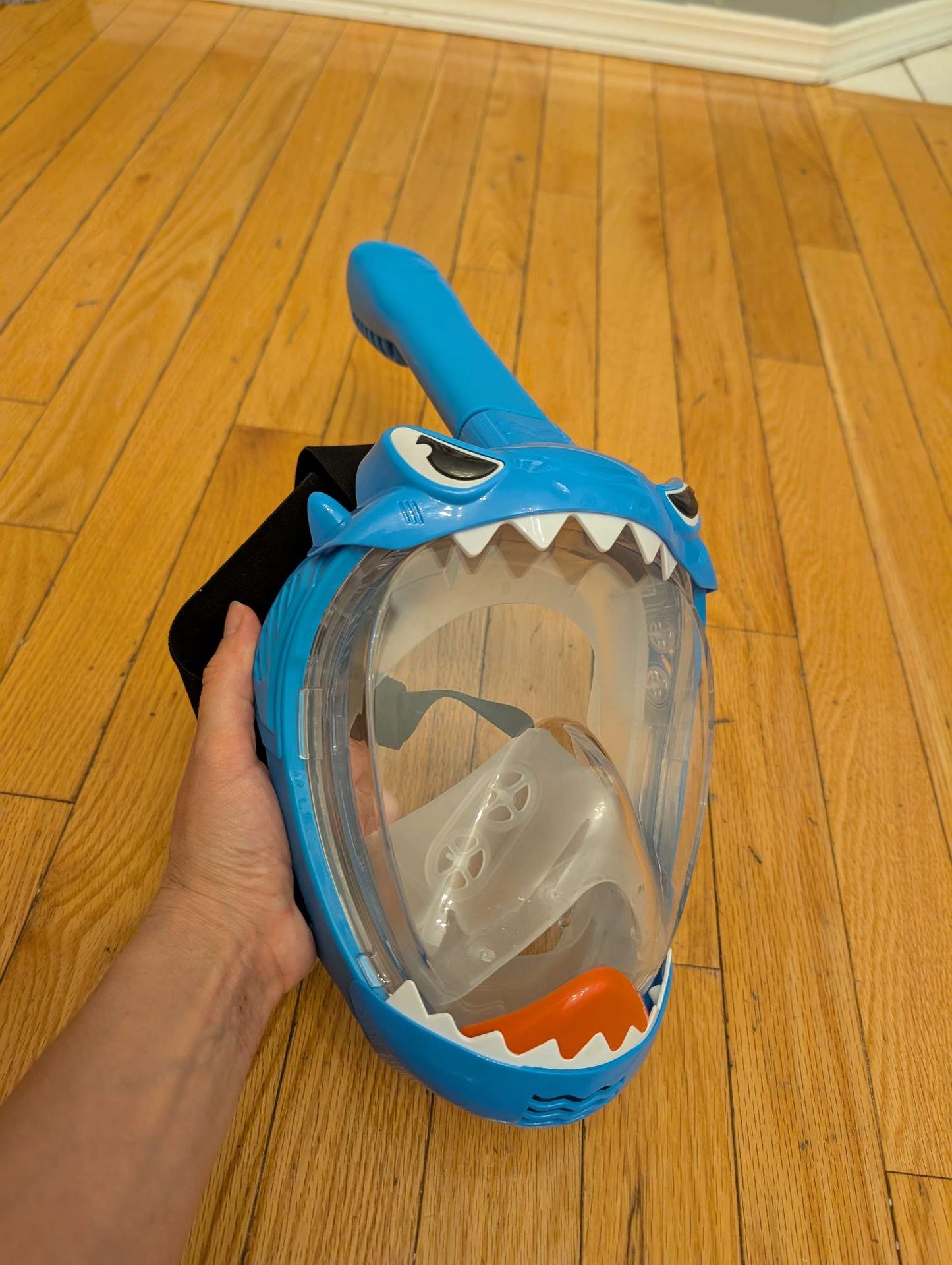Zipoute - Blue Shark Snorkel Mask. Original Price $80