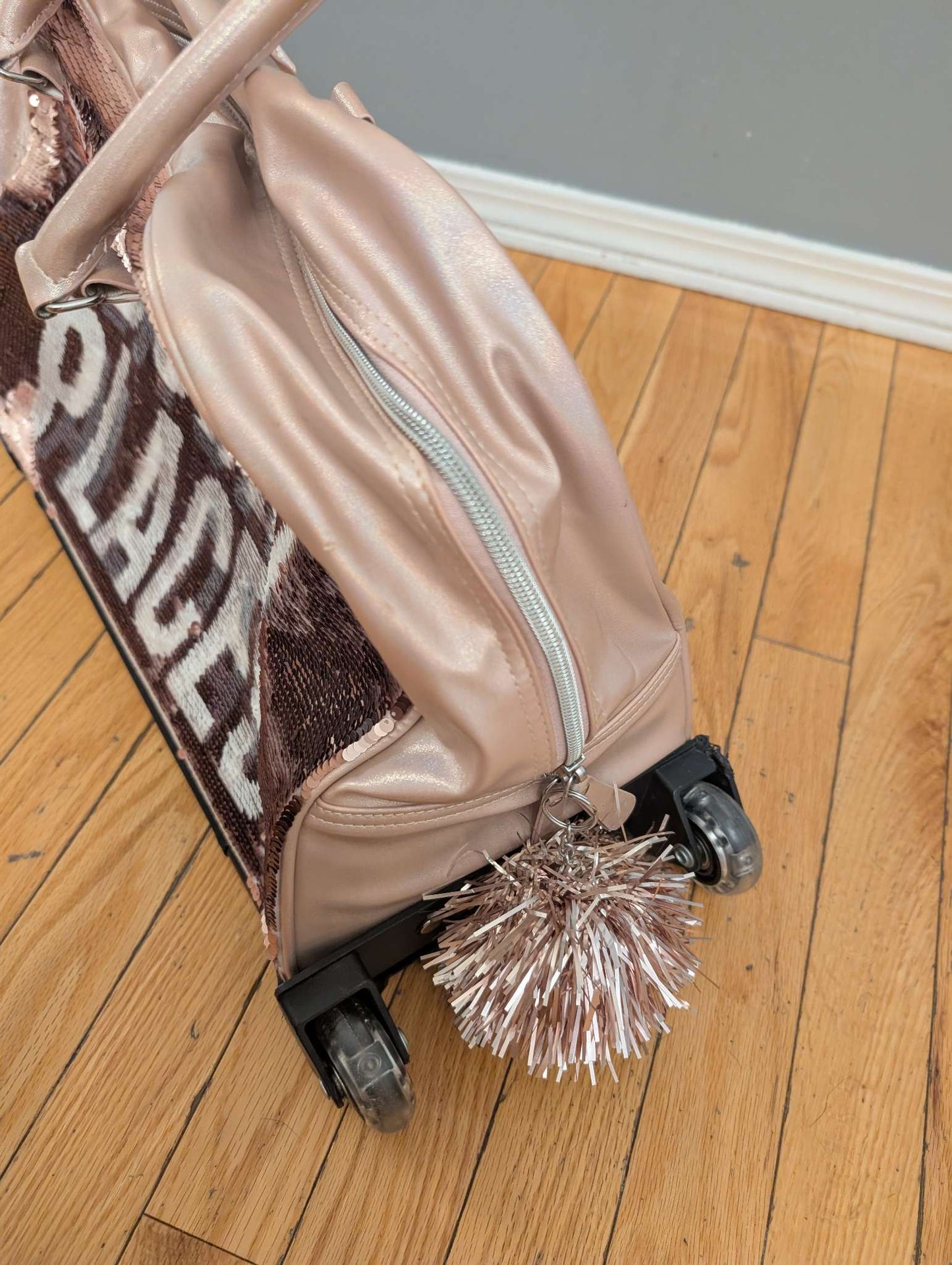 Justice Rolling Tote/Weekend/Duffle Bag 'Going Places'/'Vacay All day'