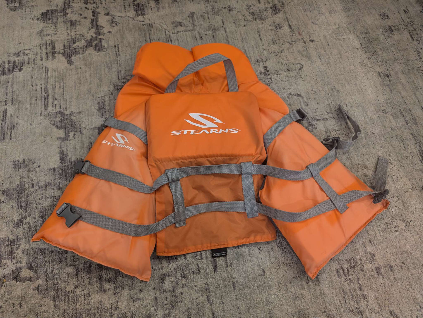 Stearns Youth Life Vest (60-90lbs). Orange. Original price $55